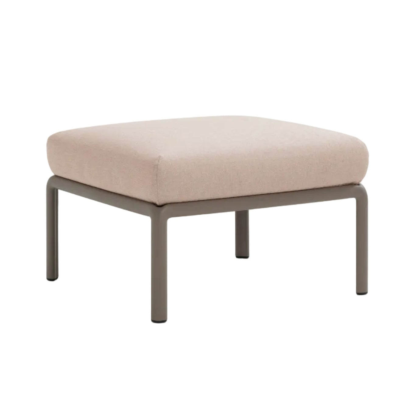 Puf vonkajší KOMODO béžový Sunbrella® s taupe základom
