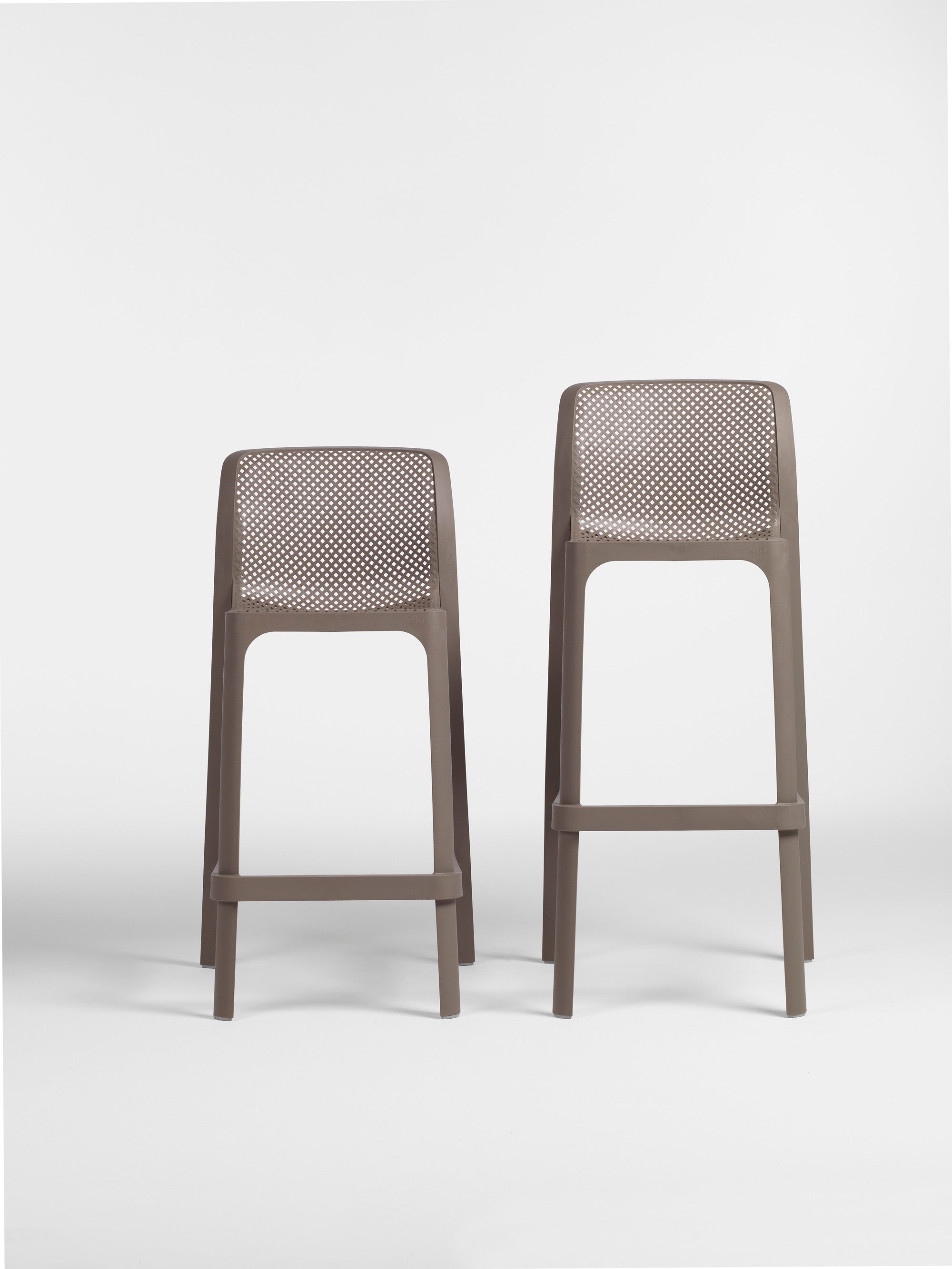 White NET Outdoor Stool