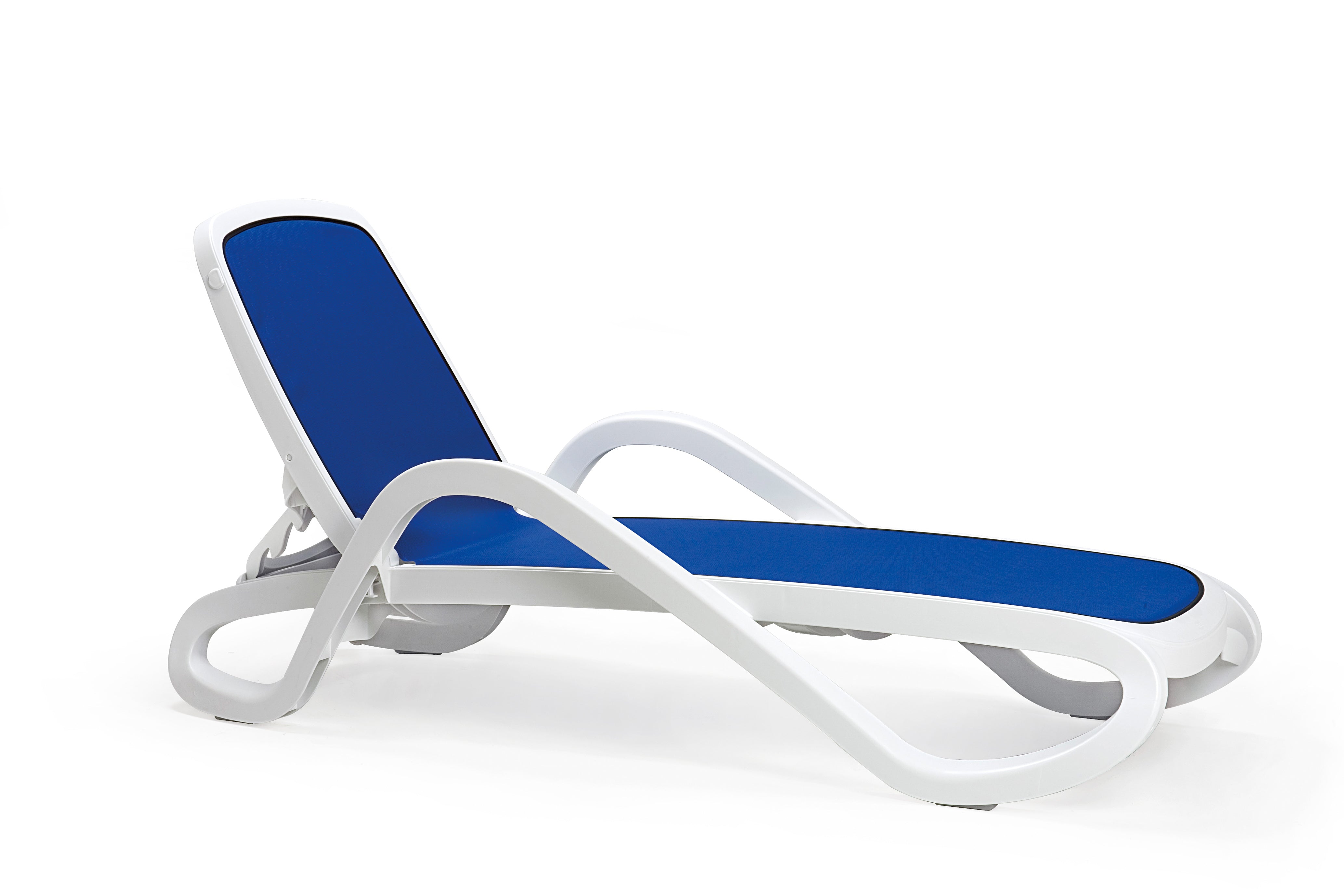 ALFA White Outdoor Lounger