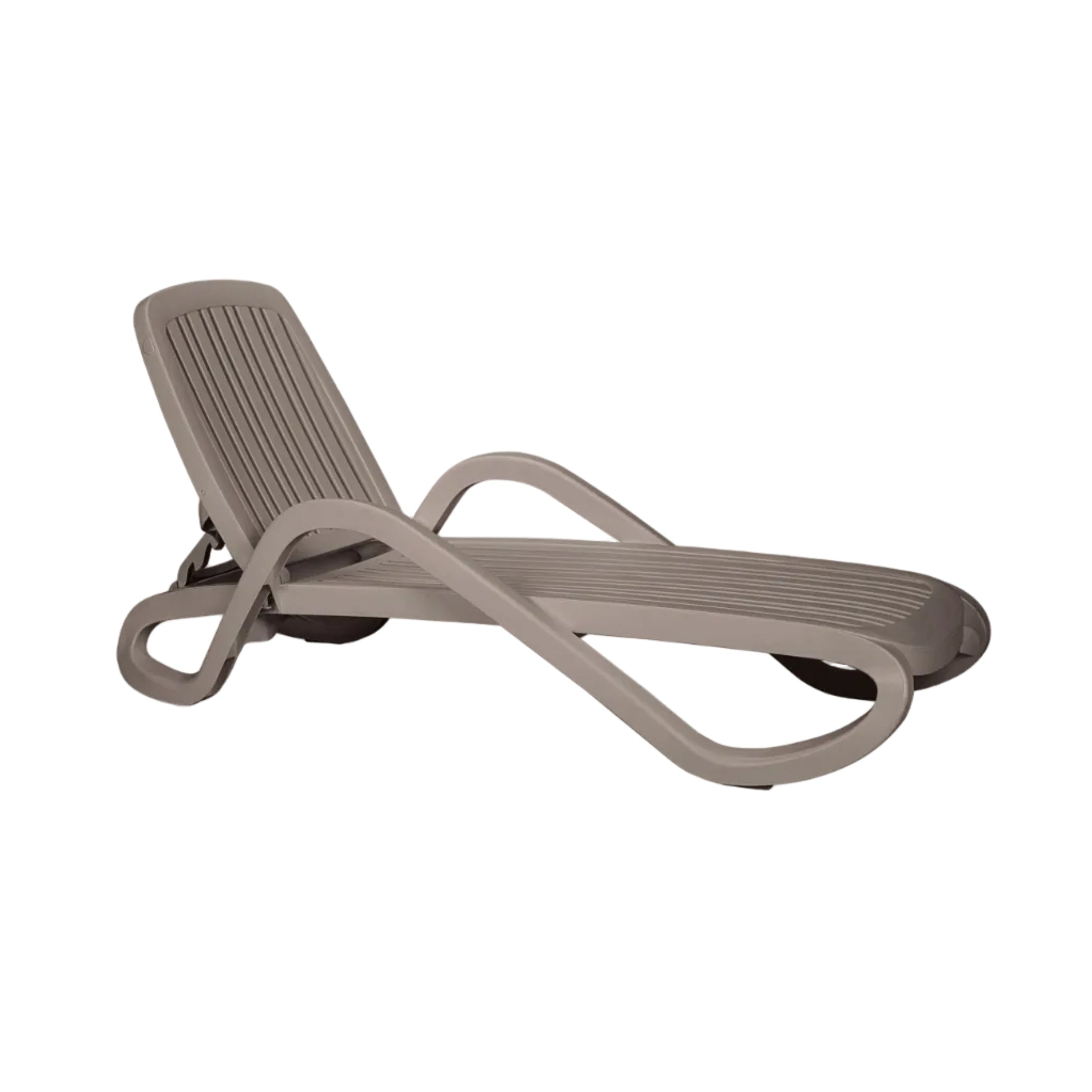 EDEN taupe outdoor lounge chair