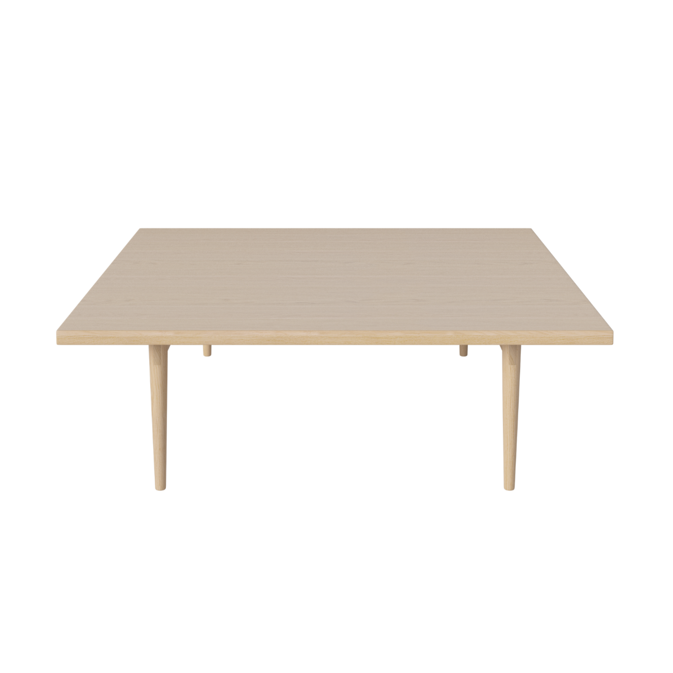 Kávový stolík BERLIN bielená dubová dyha