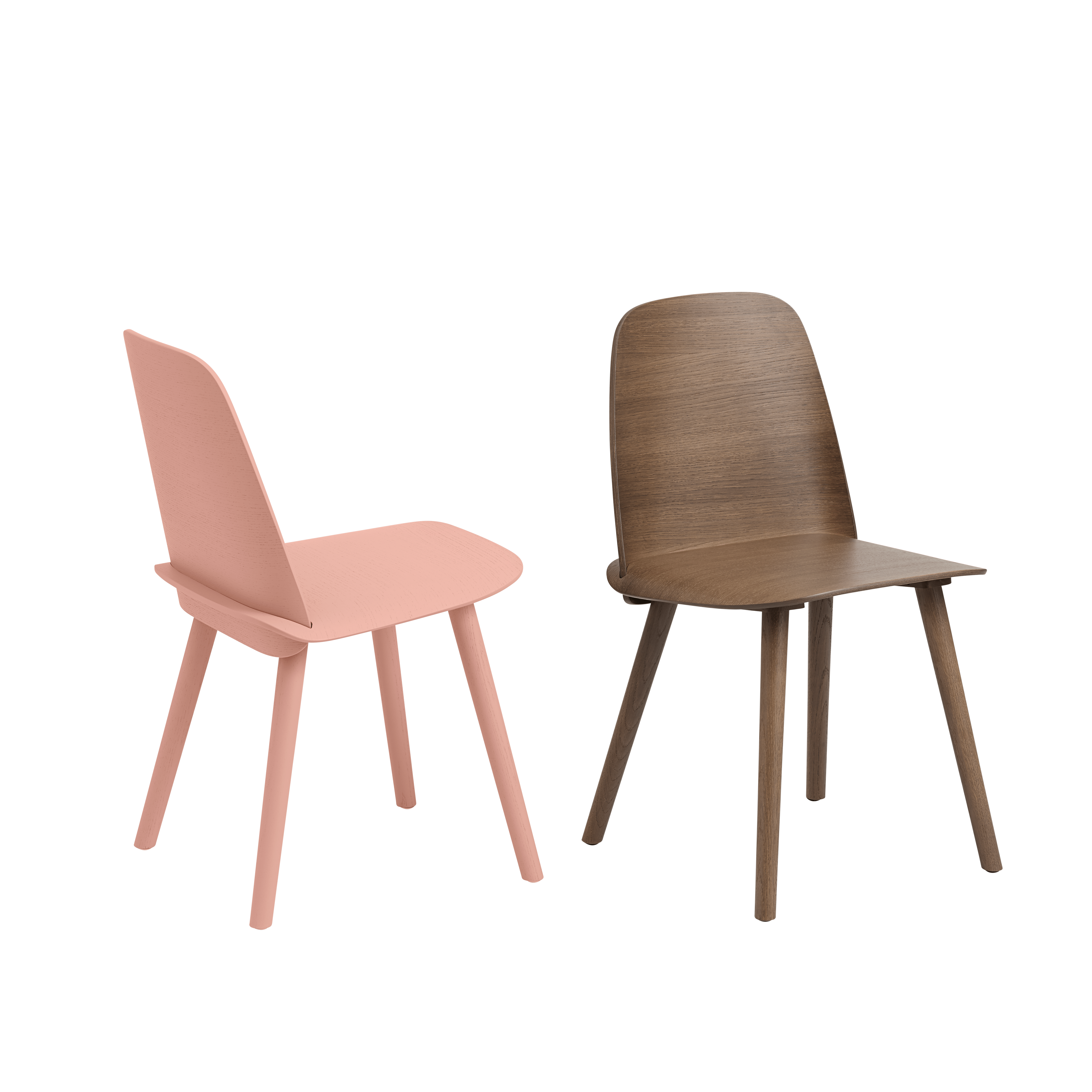 NERD Chair dark oak veneer