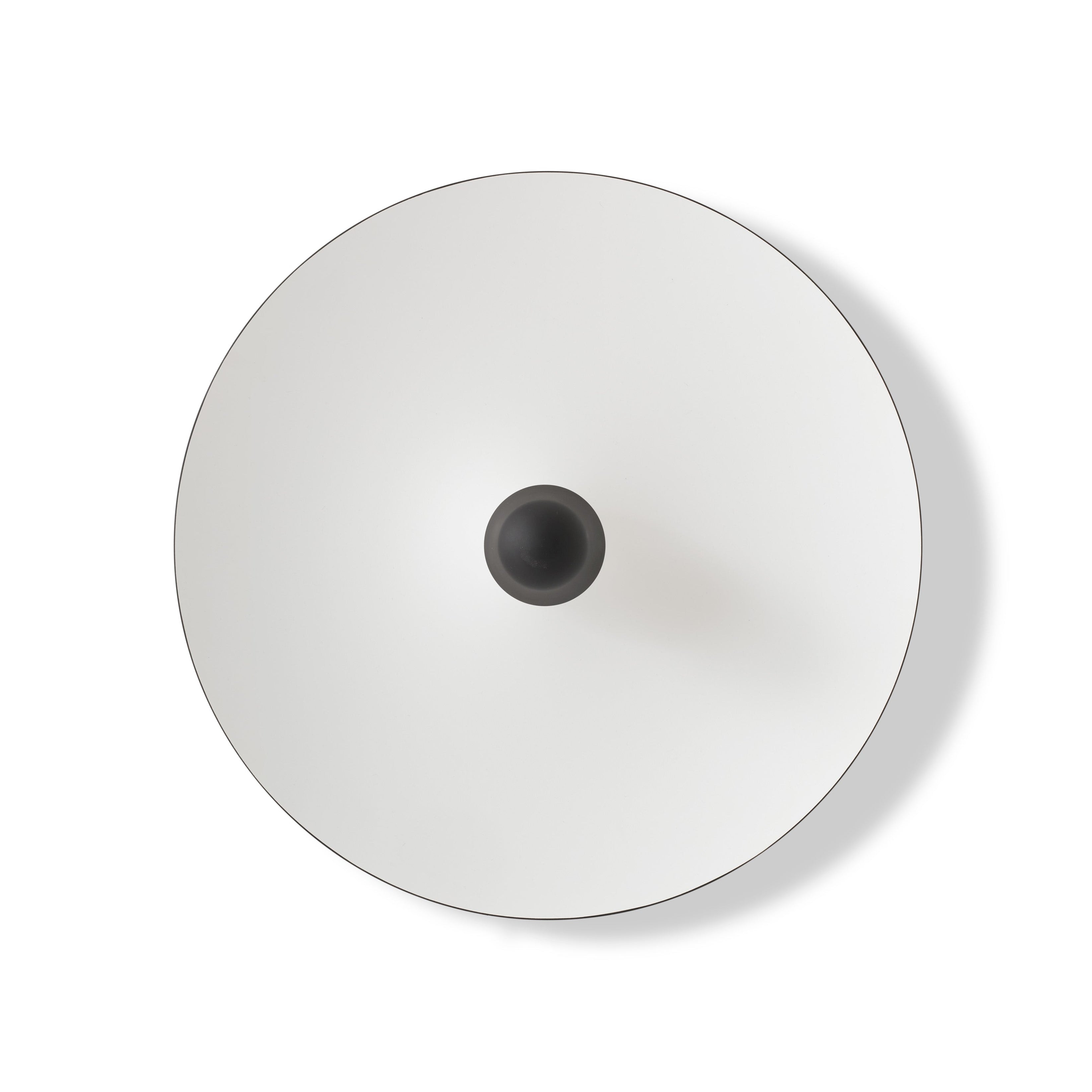 Nástenná lampa KANTARELL čierna s bielym povrchom