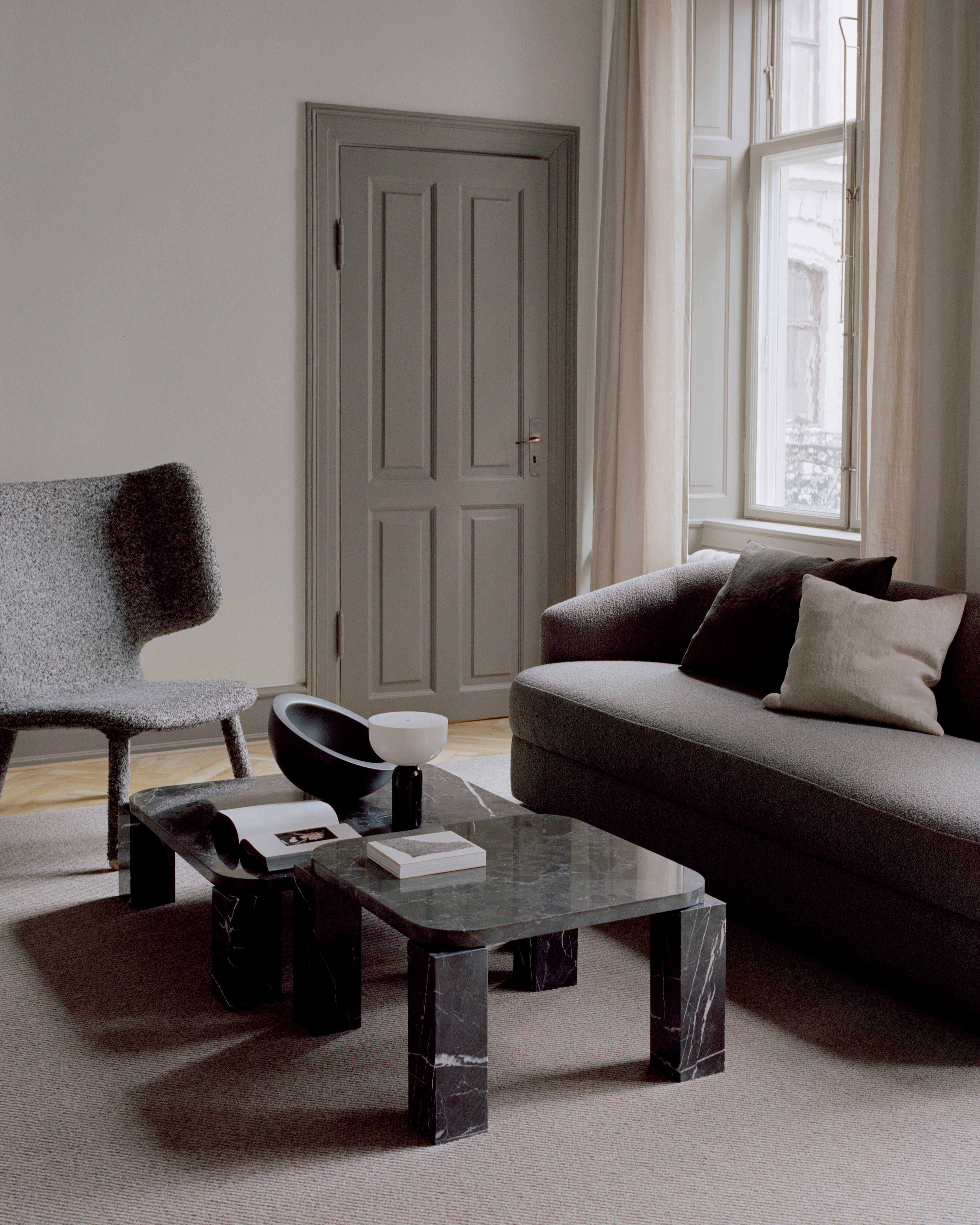 Pohovka 3-miestna COVENT Nevotex Barnum Tmavý taupe 10 tmavosivý