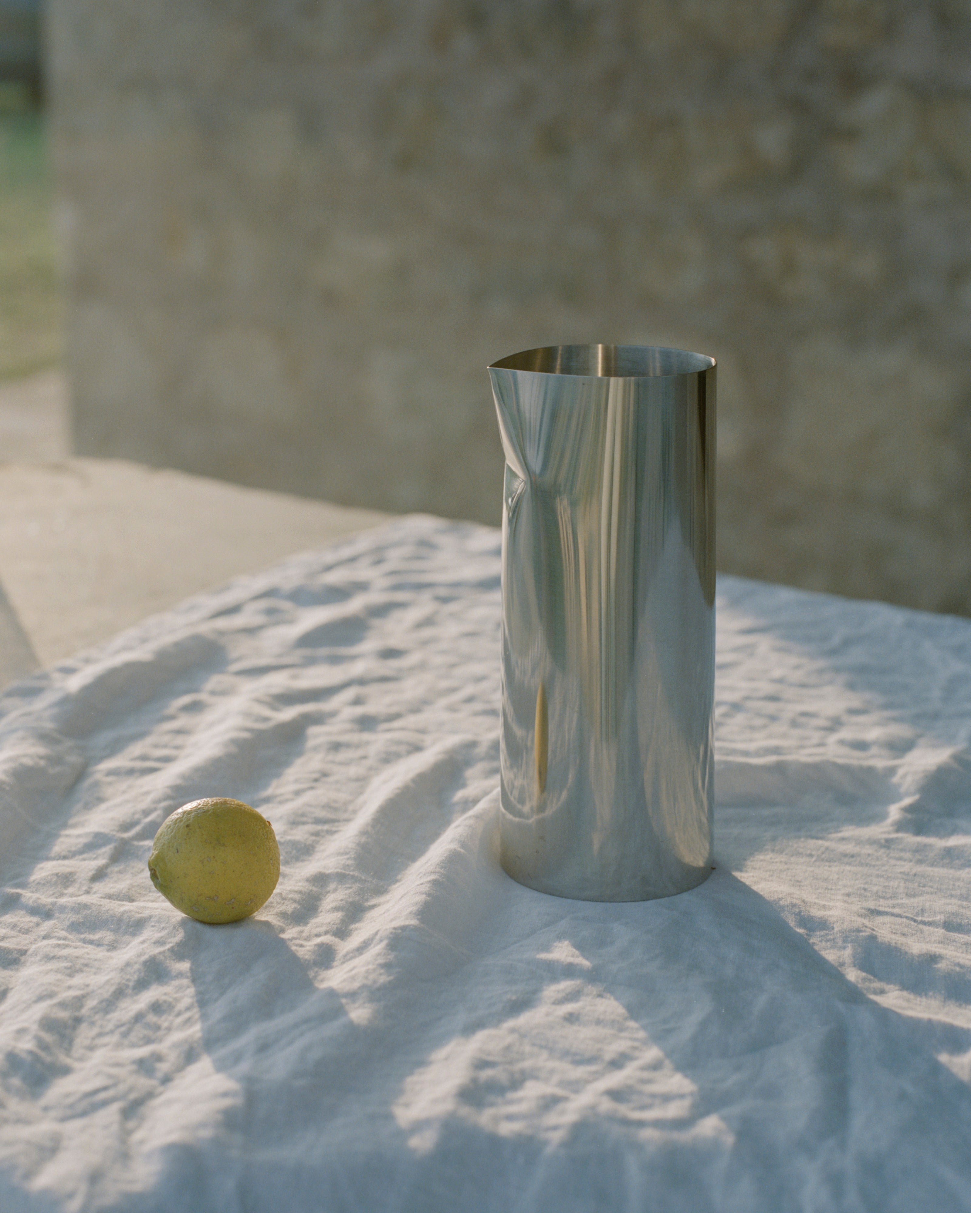 Váza PLEAT strieborná