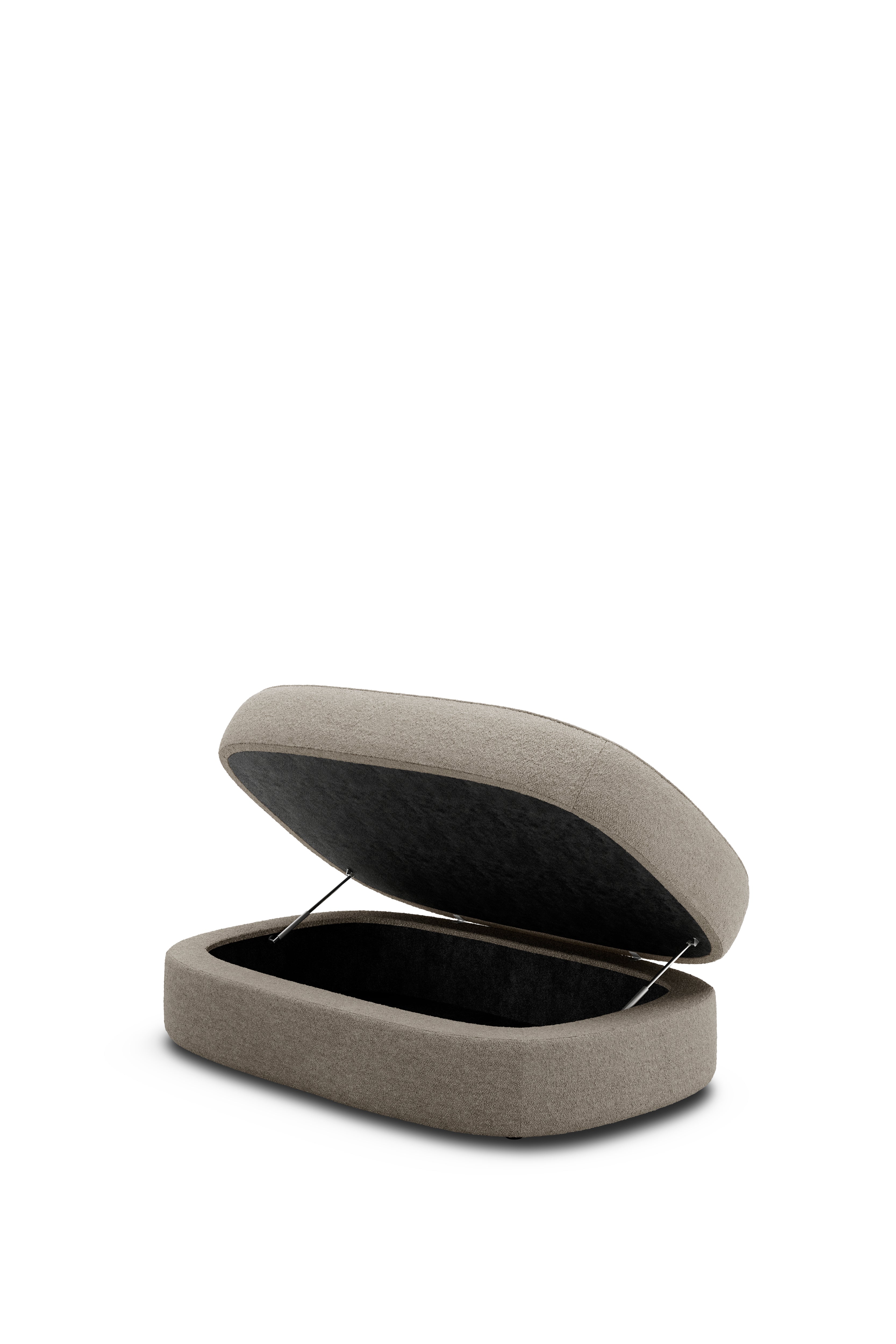 Puf COVENT Nevotex Barnum Konopný 3 šedý