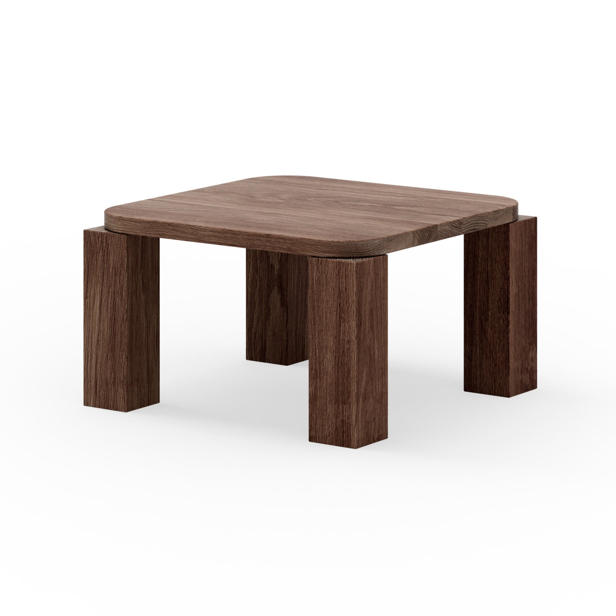 Kávový stolík ATLAS tmavý dub