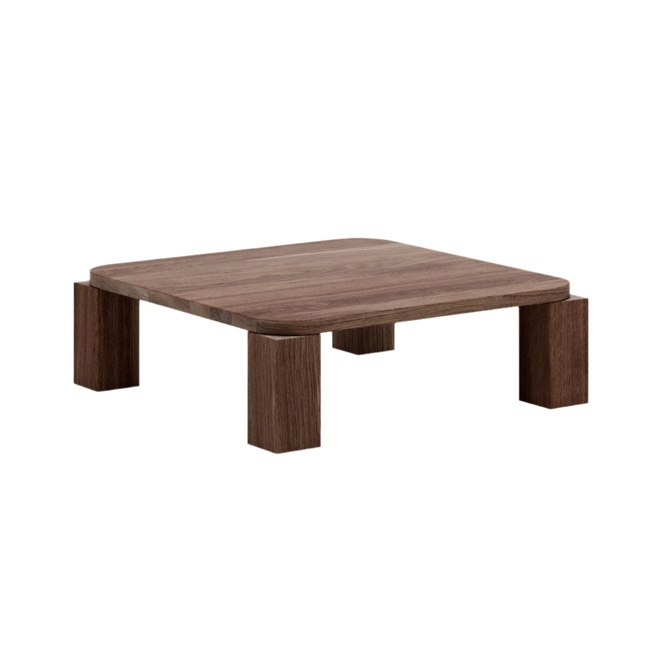 Kávový stolík ATLAS tmavý dub