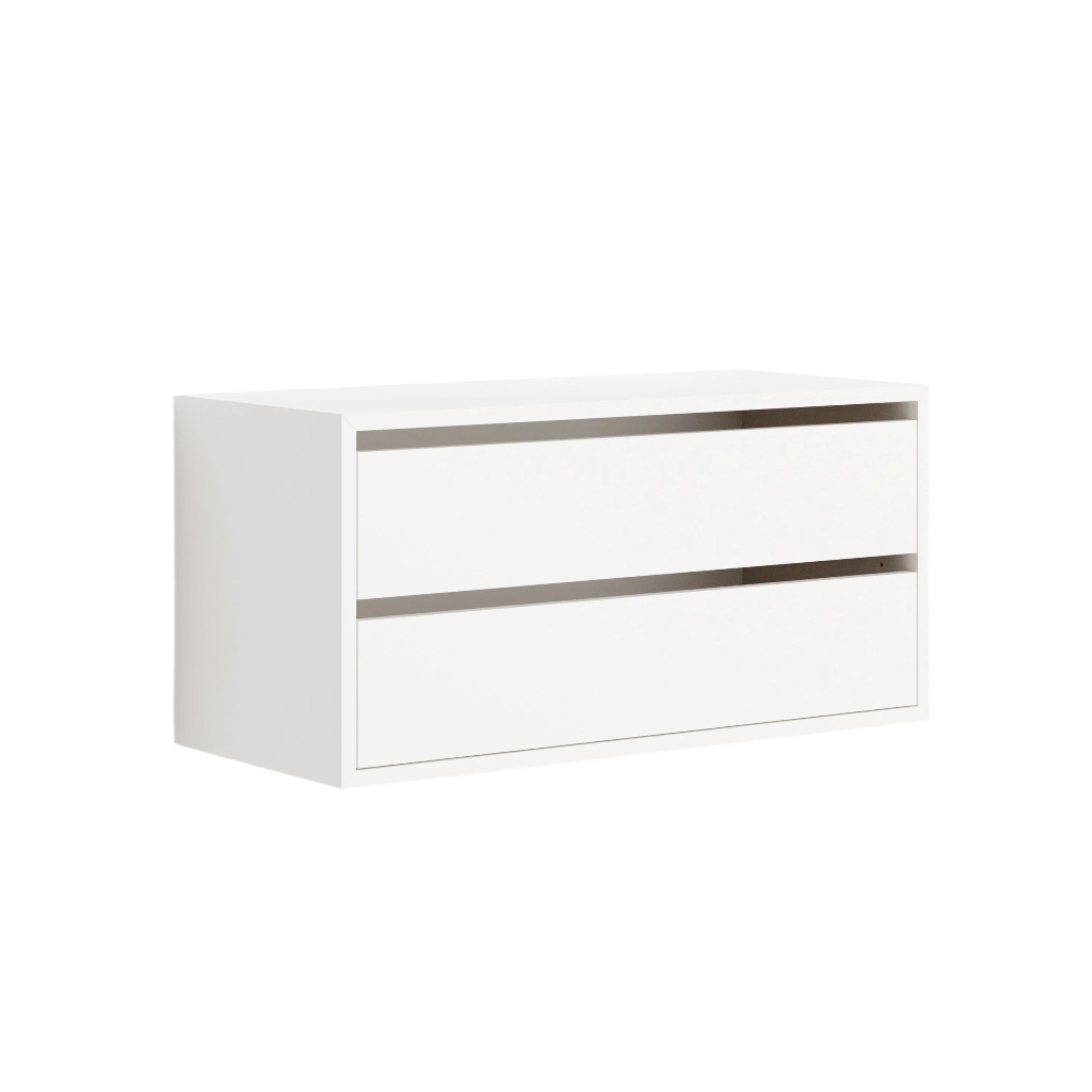 Závesná skrinka so zásuvkami NEW WORKS biela