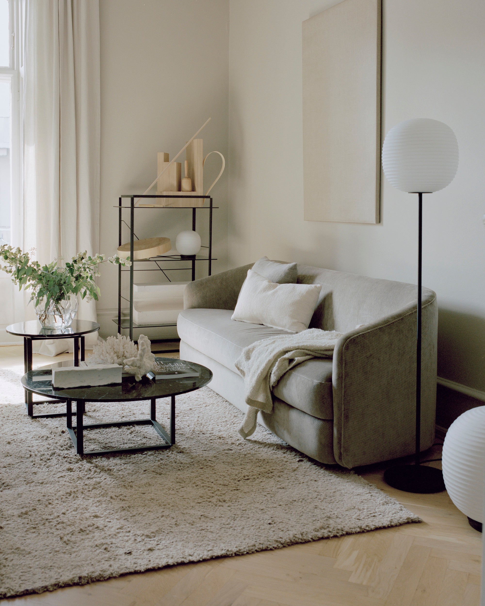 3-seater Covent Narrow Upholstered
