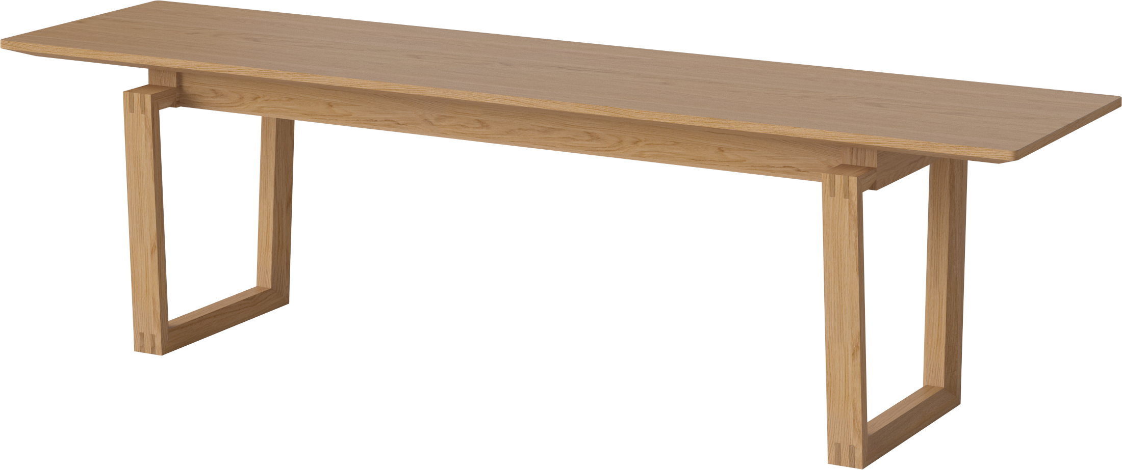 Lavica NORD z dubového dreva