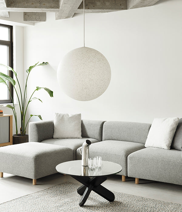 PIX white pendant lamp