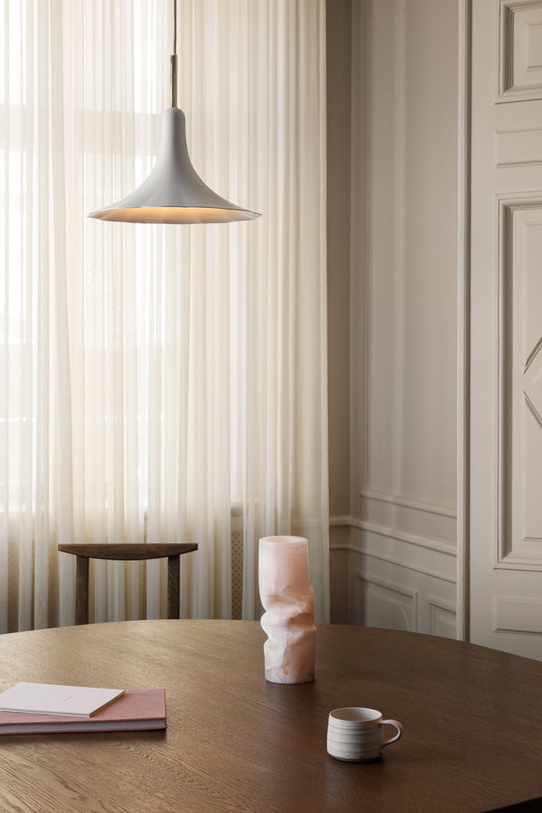 Lampa visiacá PETALII 1 biela metal