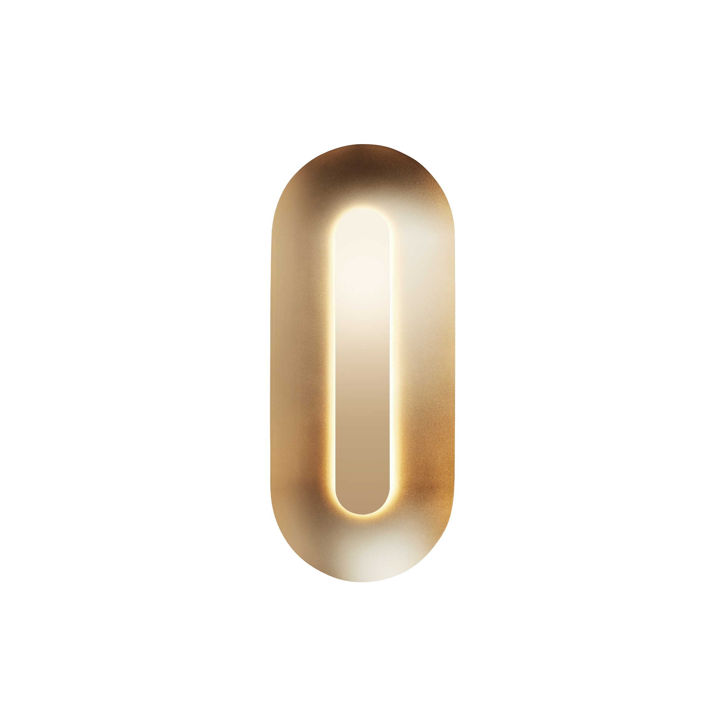 Nástenná lampa SASI mosadzná