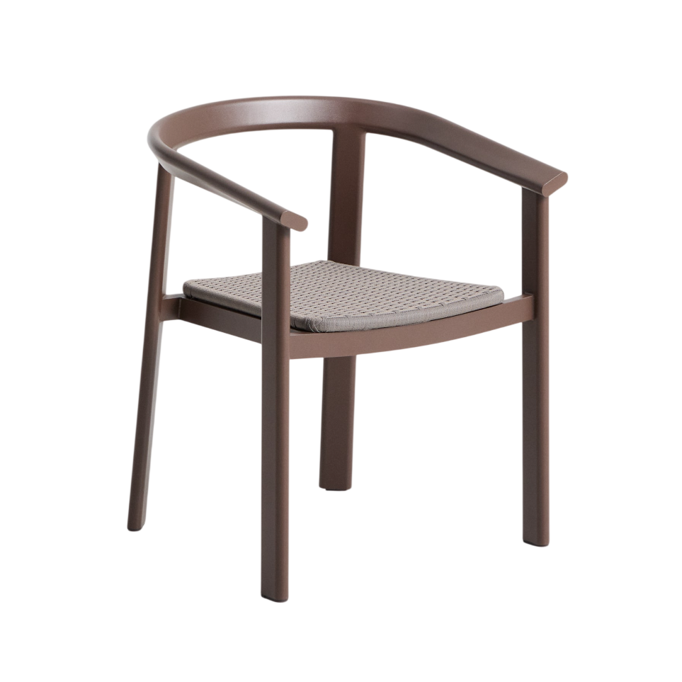 Záhradná stolička ERICE hnedá