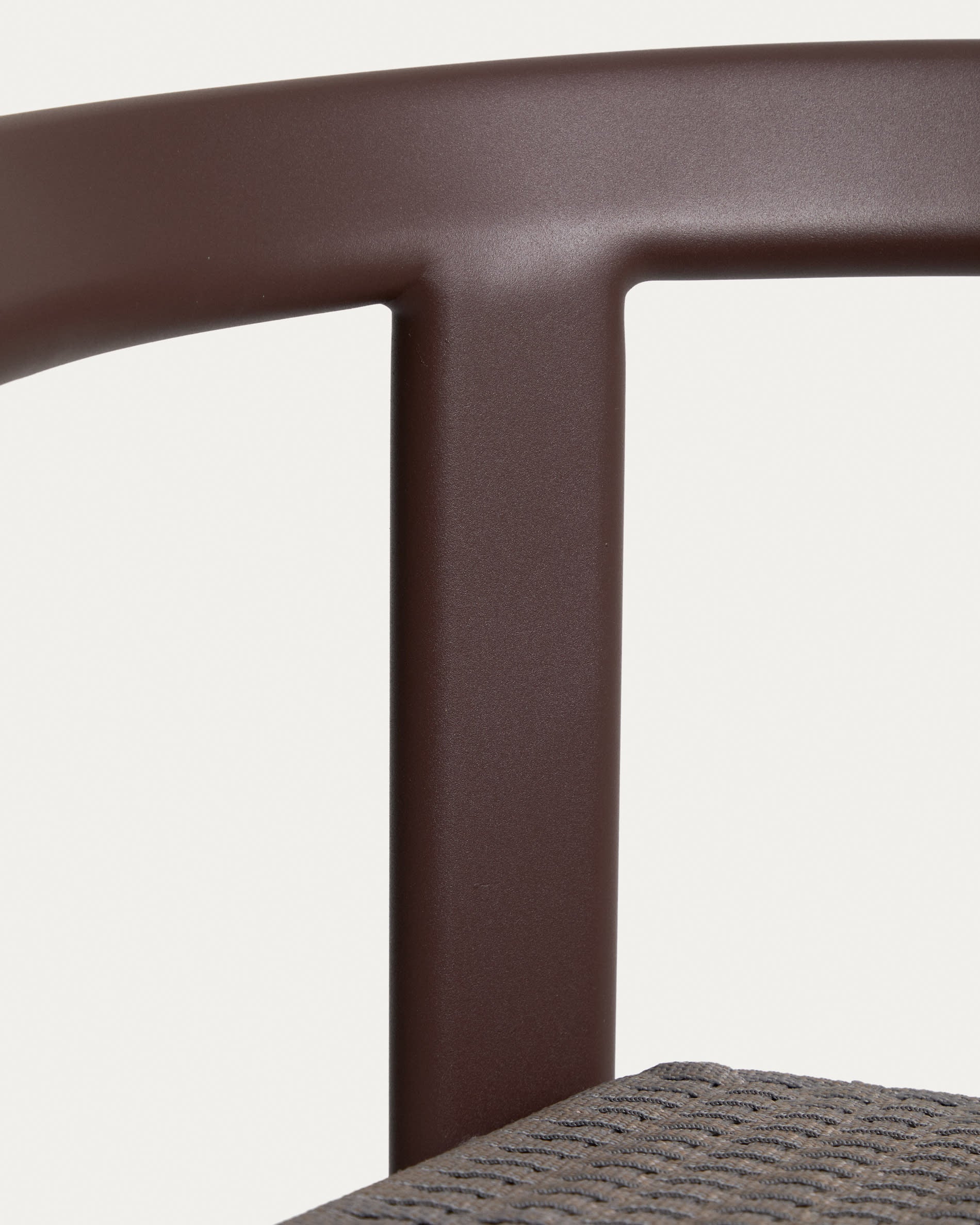 ERICE Brown Garden Stool