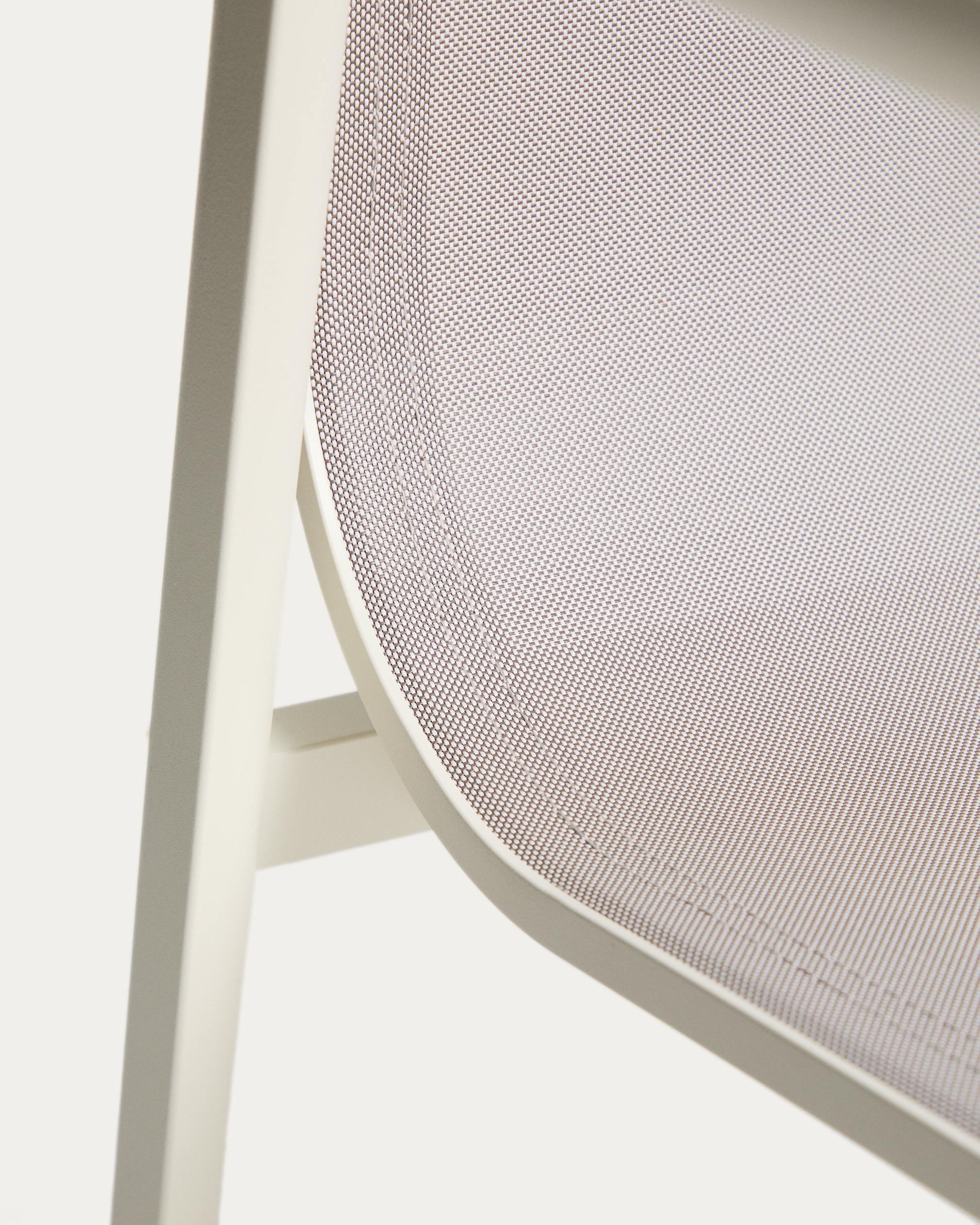 Záhradná stolička CANEA ecru