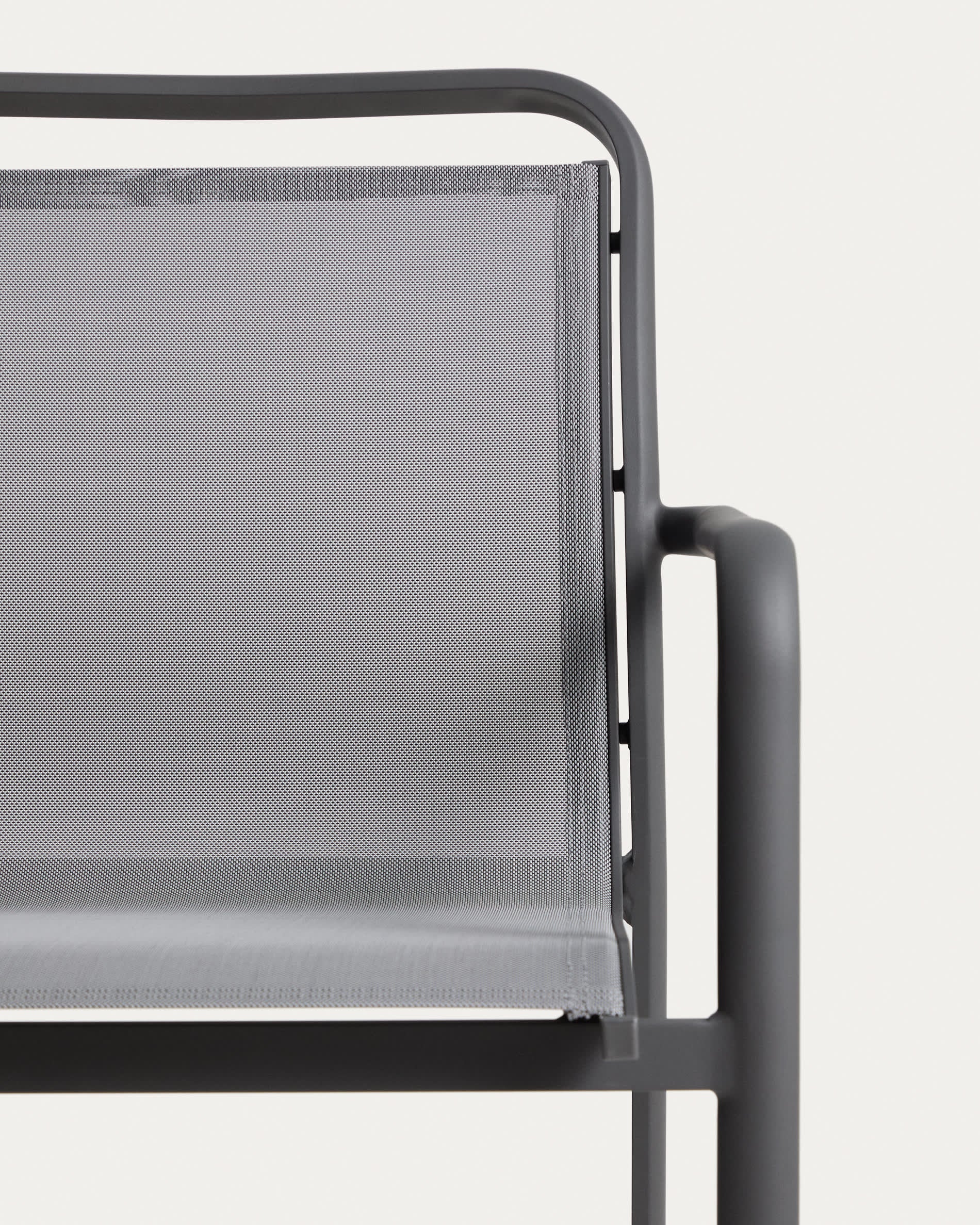 Záhradná stolička LURI grafitová