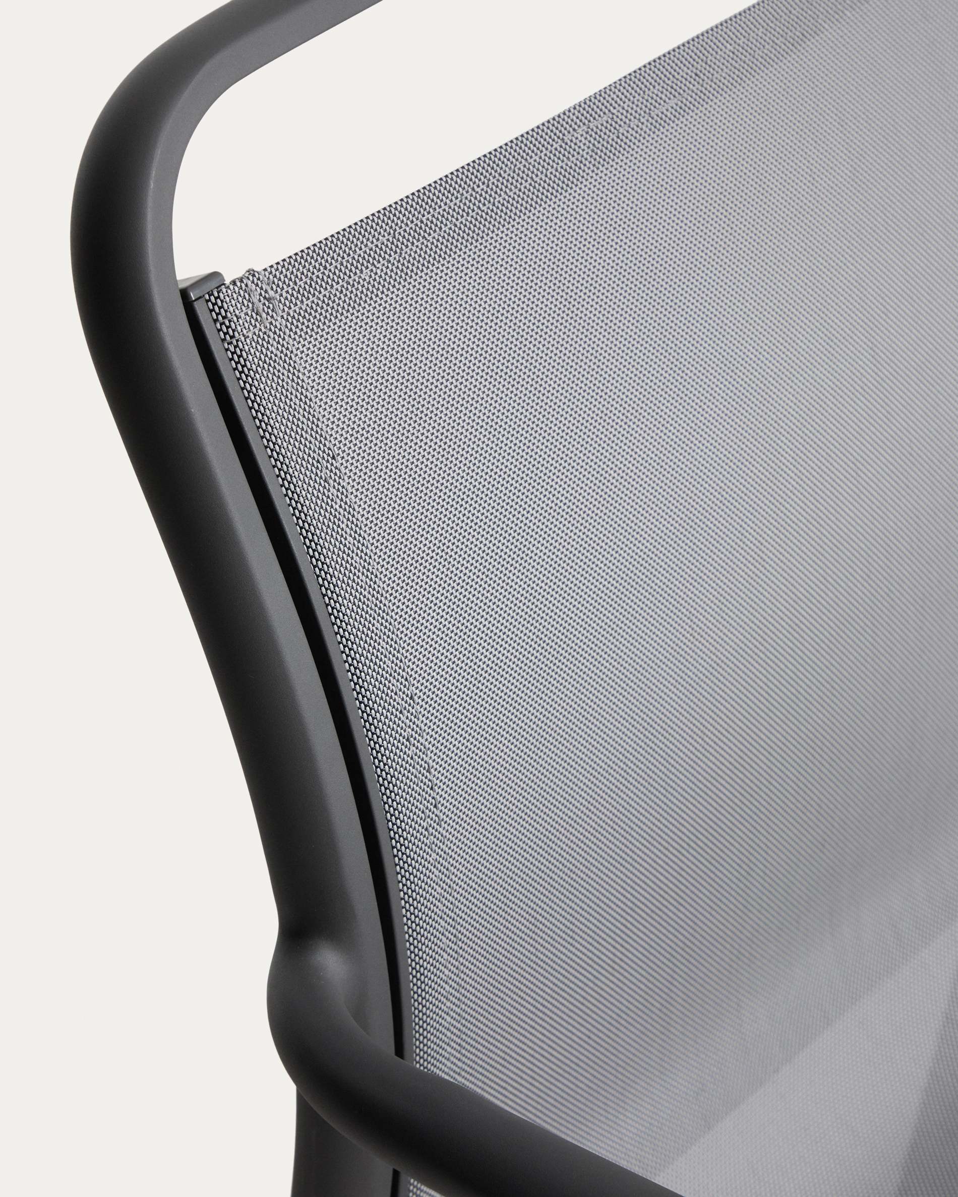 Záhradná stolička LURI grafitová