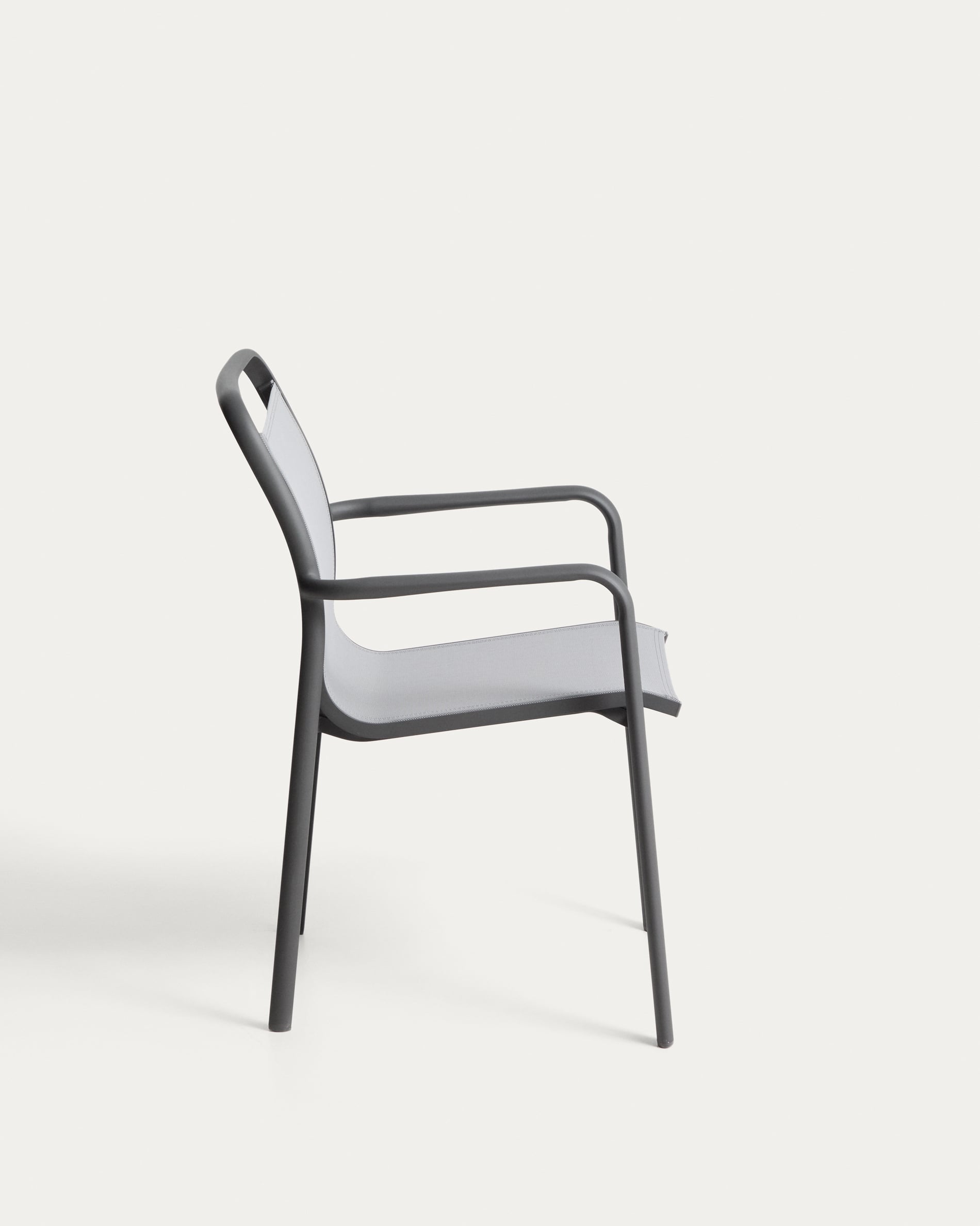 Záhradná stolička LURI grafitová