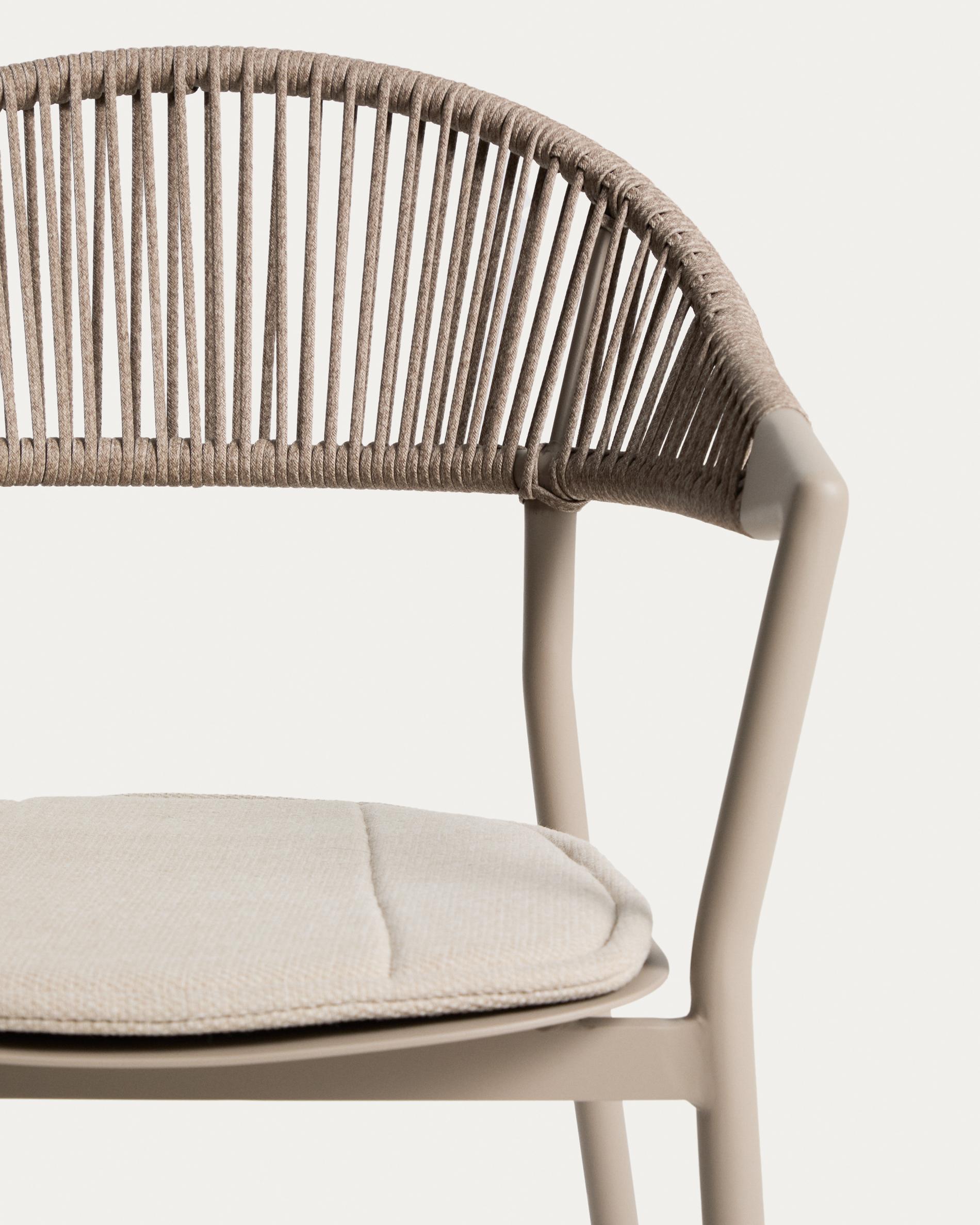ALIMIA taupe garden chair