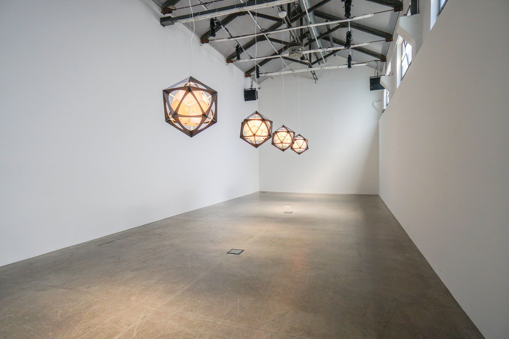OE QUASI pendant lamp dark aluminum