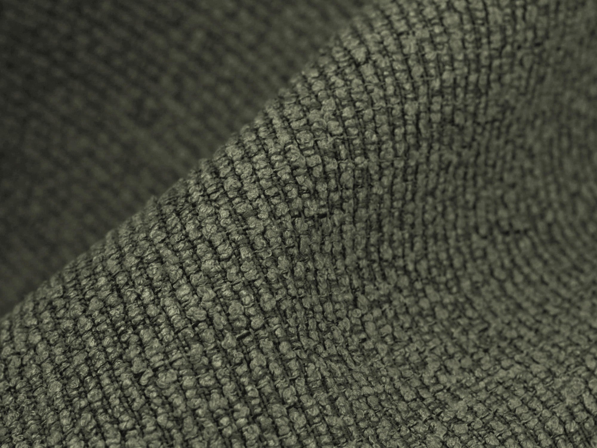 Stolička OHELO olivová boucle s čiernym bukovým podstavcom