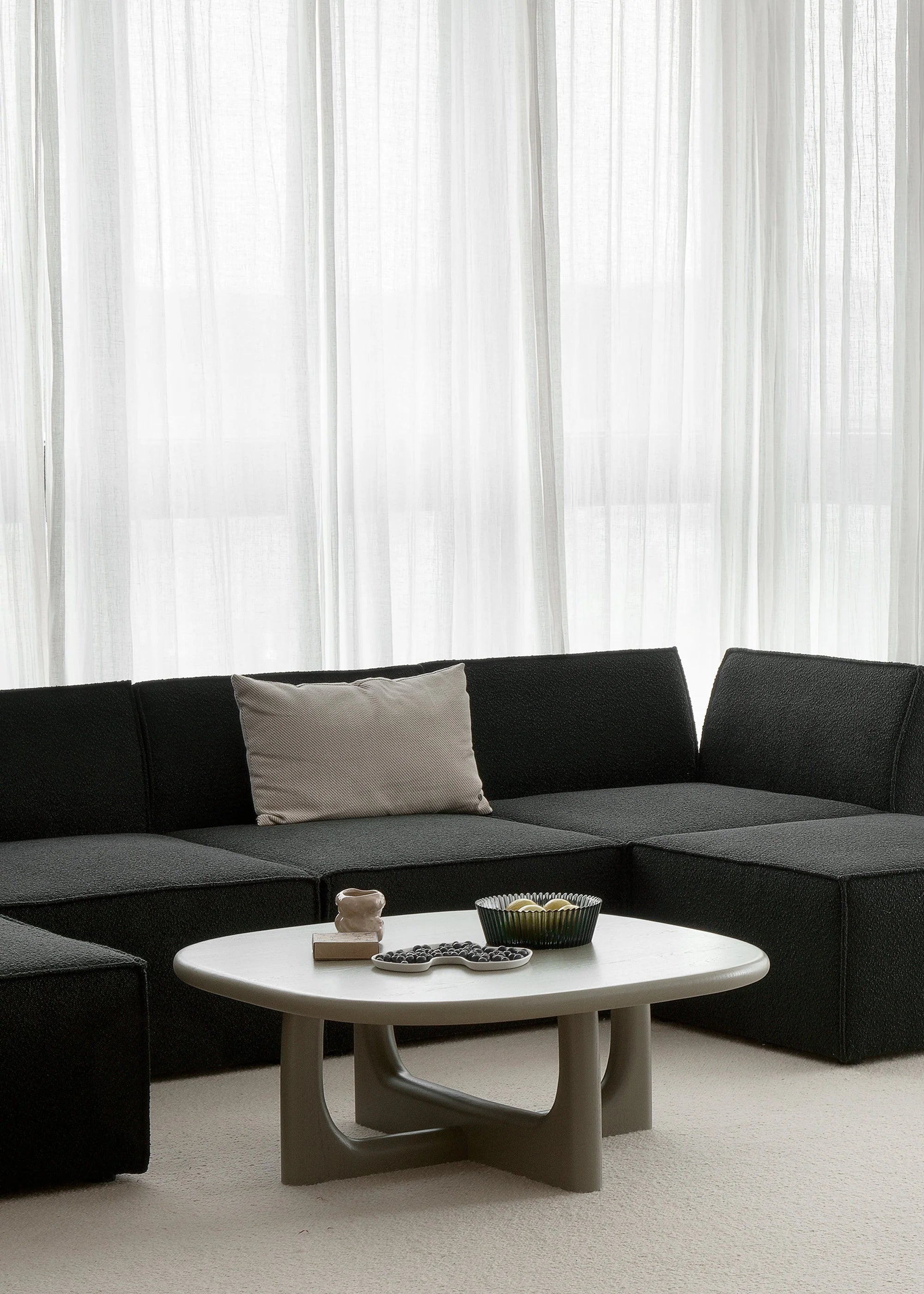 Kávový stolík OLFO z dubového dreva