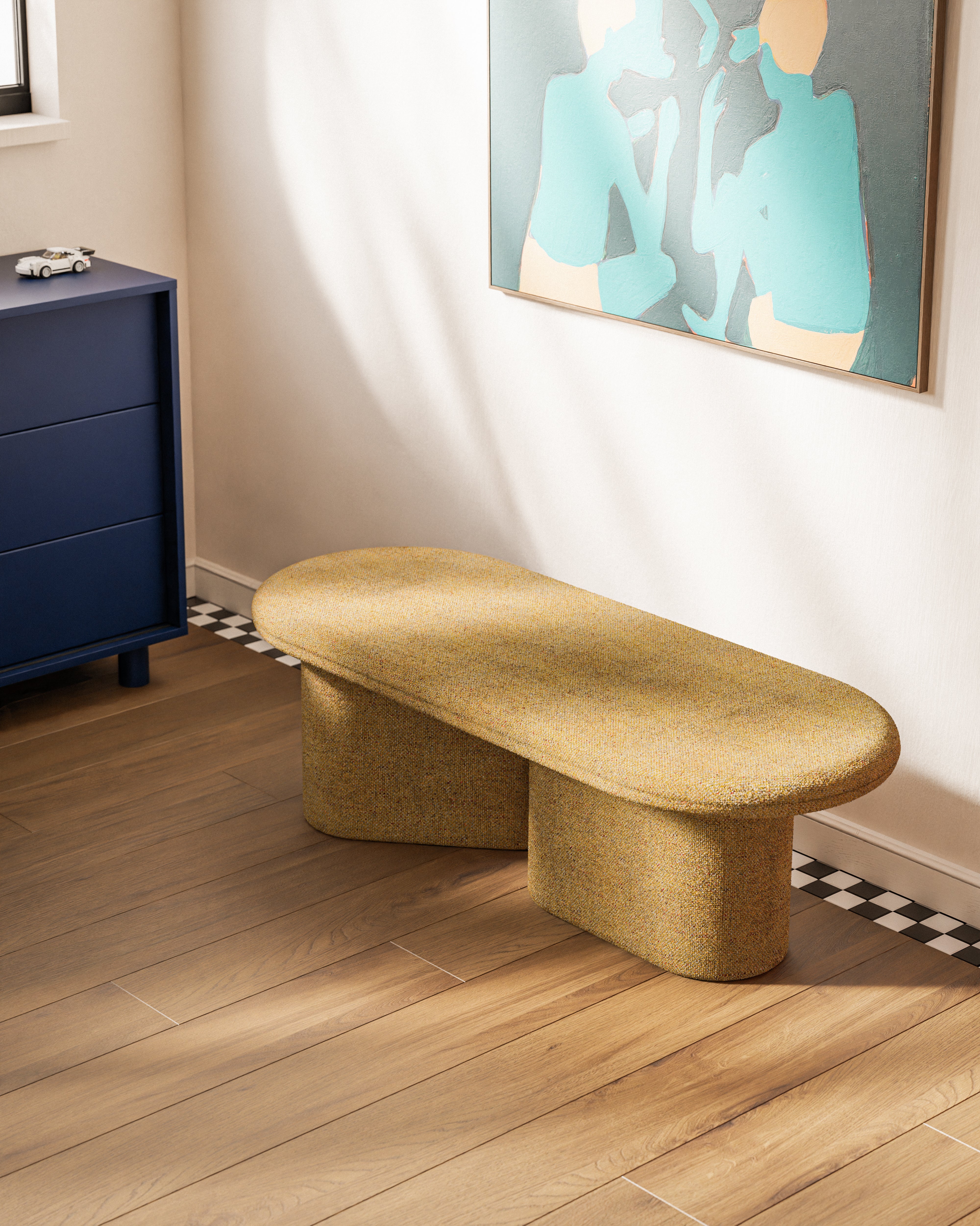 OVO bench autumn orange