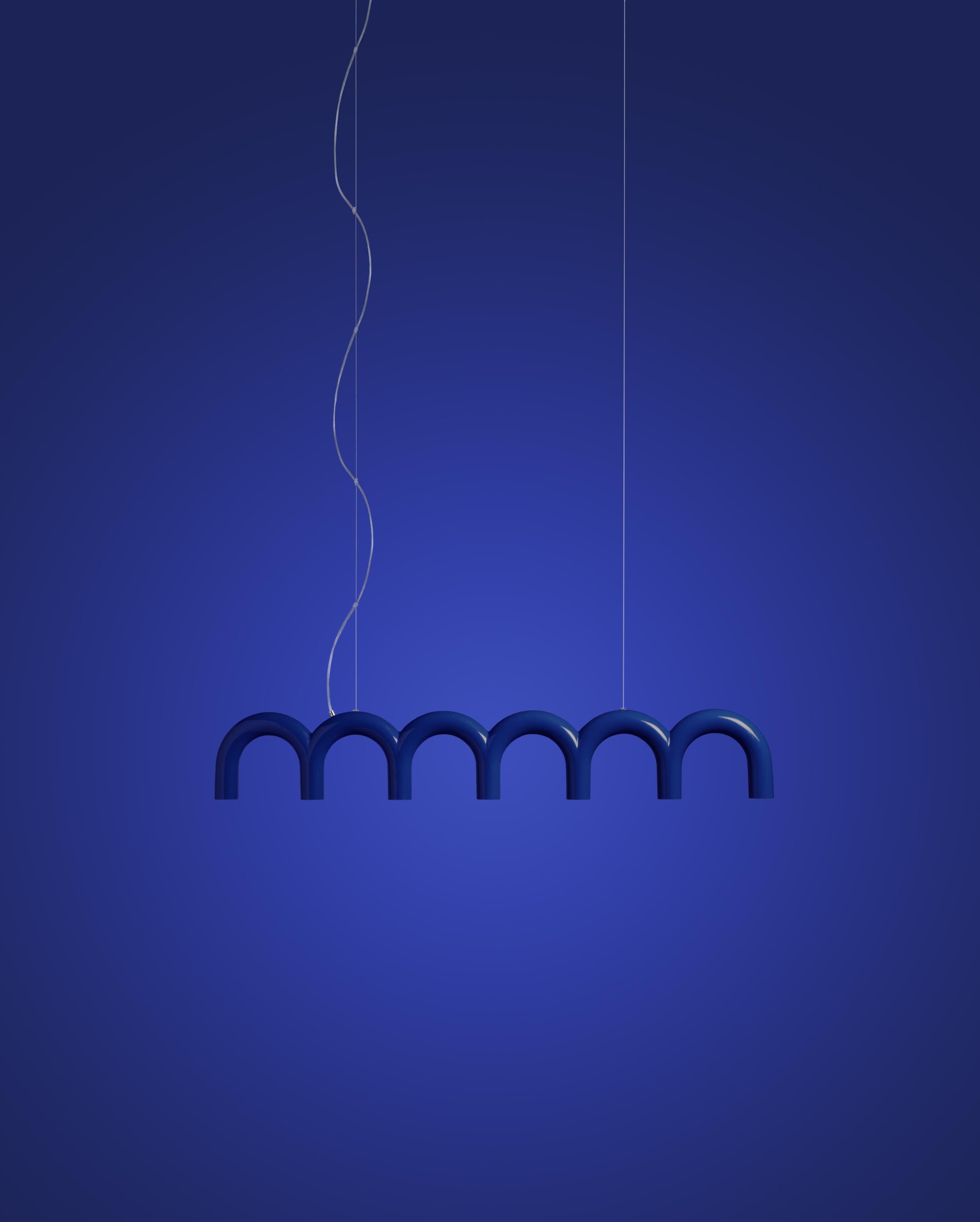 ARCH STRAIGHT pendant lamp blue