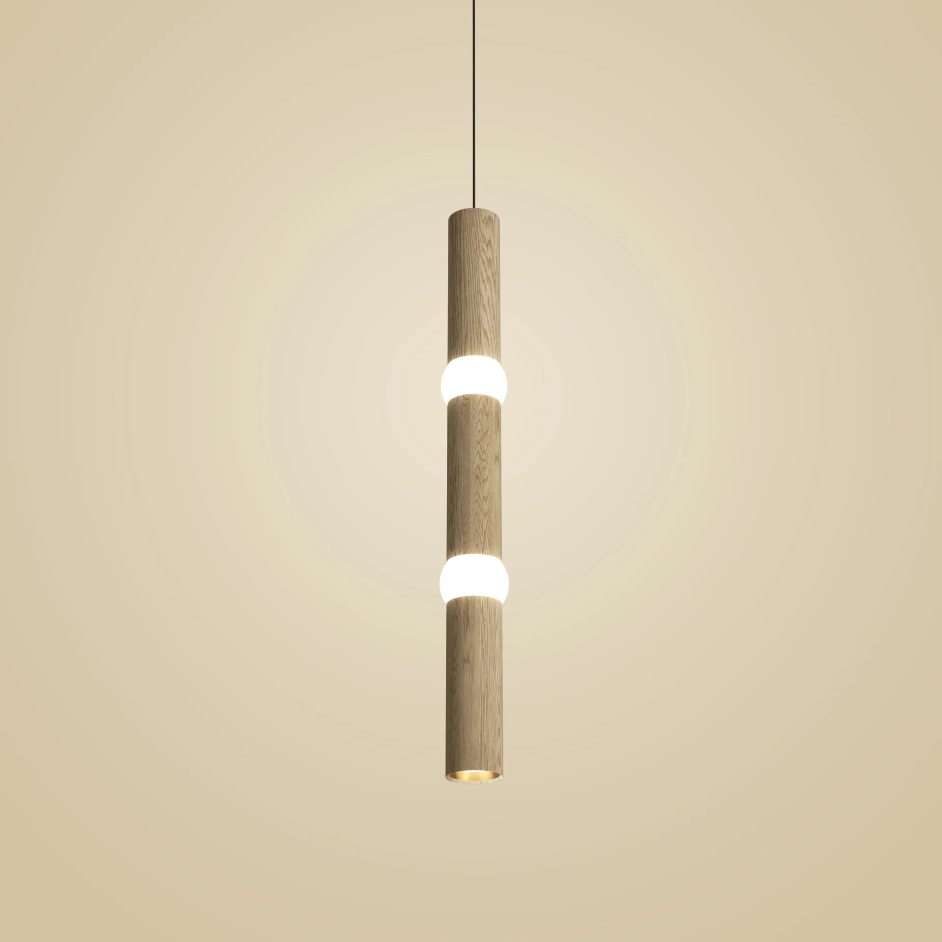 Závesná lampa LIGHTBONE dub