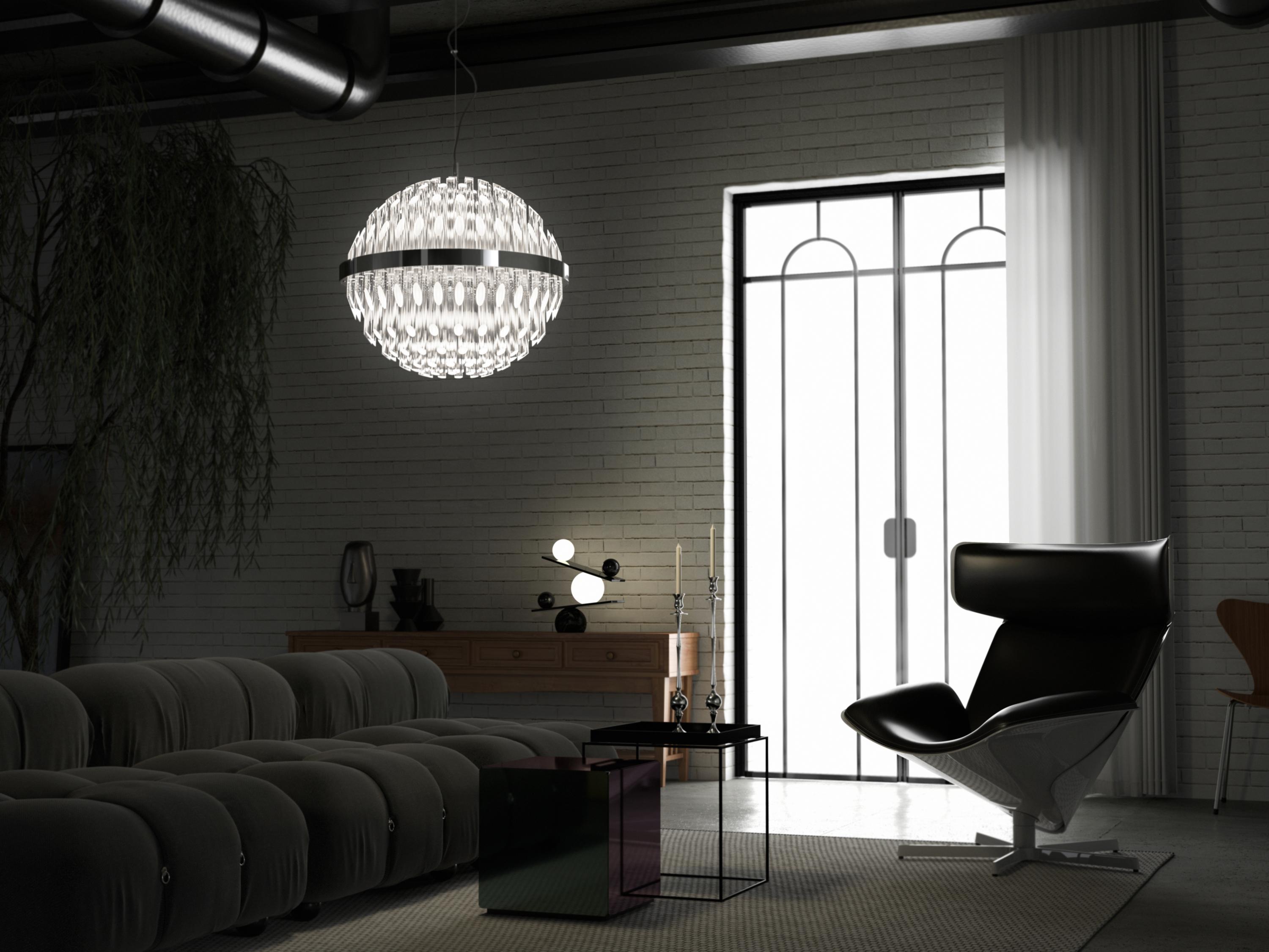 BALANCE black table lamp