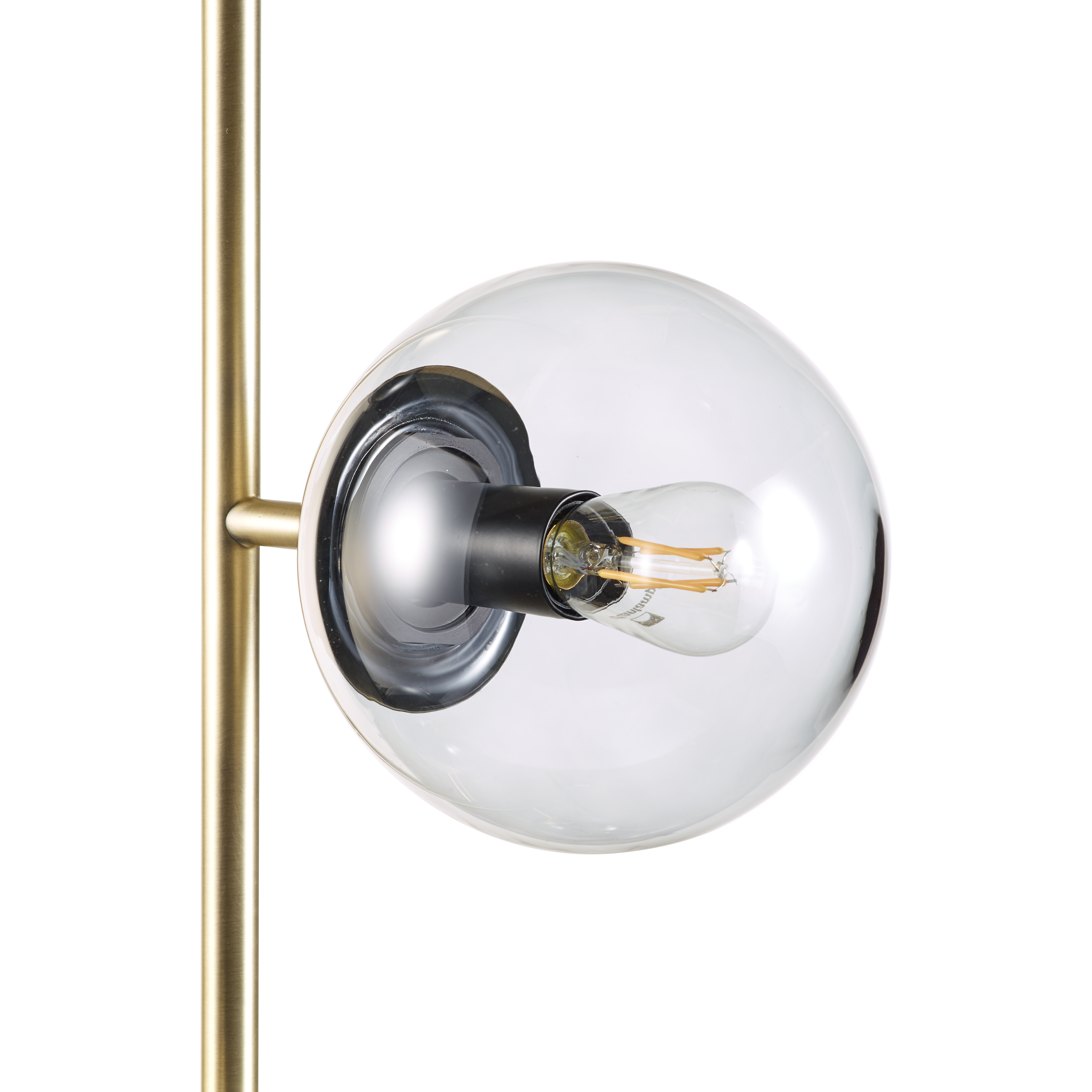 Závesná lampa ORB LOUNGE antická mosadz