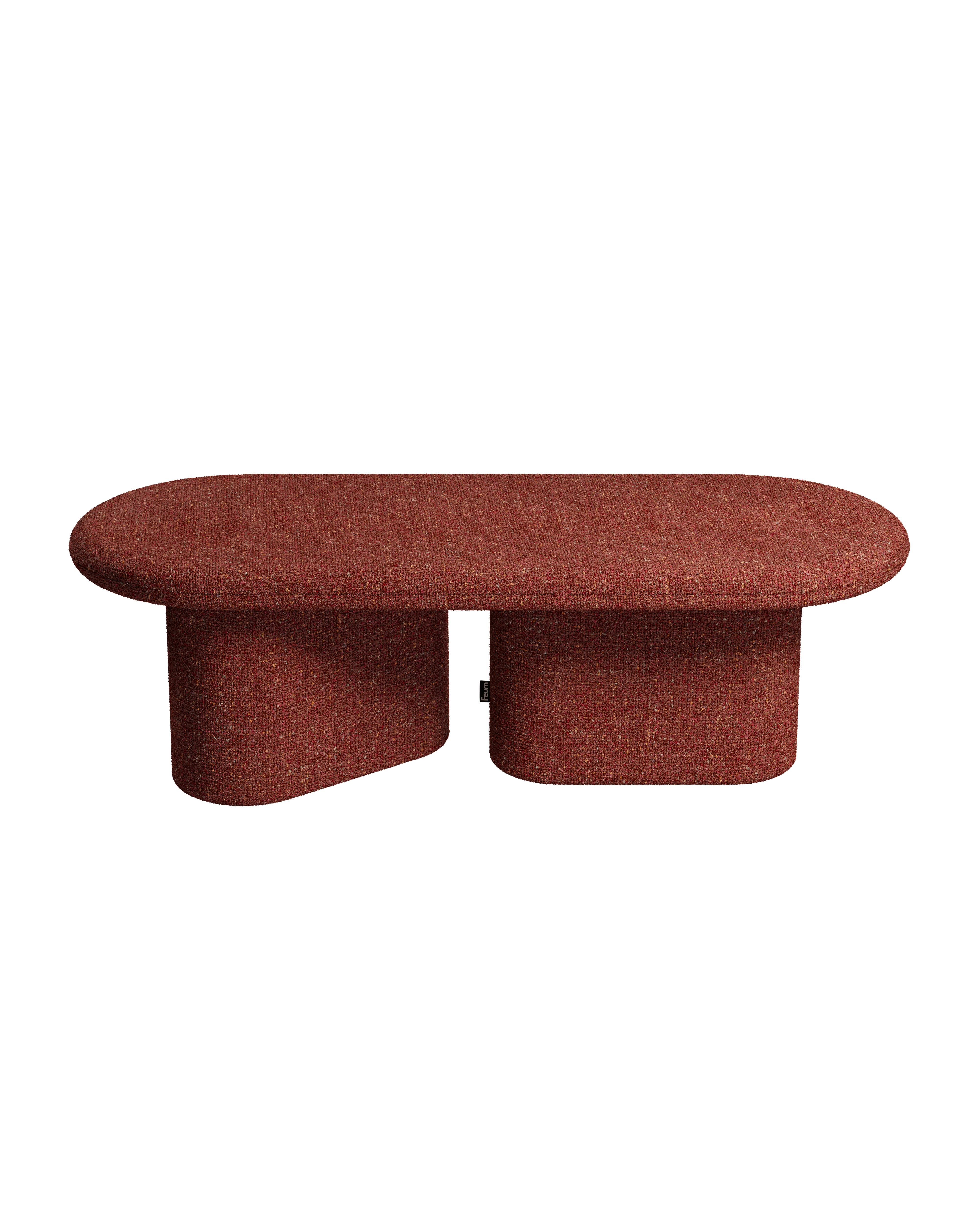 OVO bench chestnut red