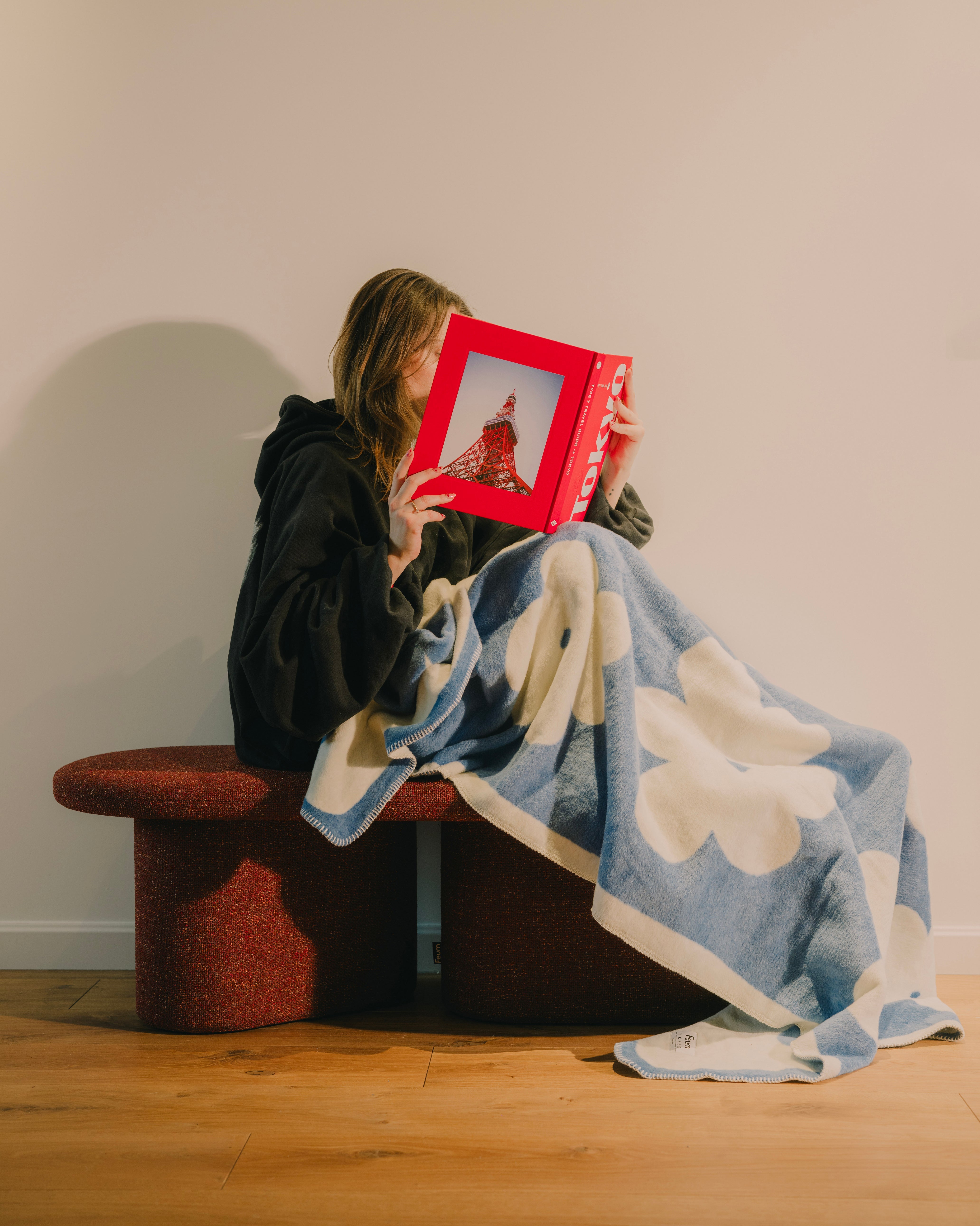 OVO bench chestnut red