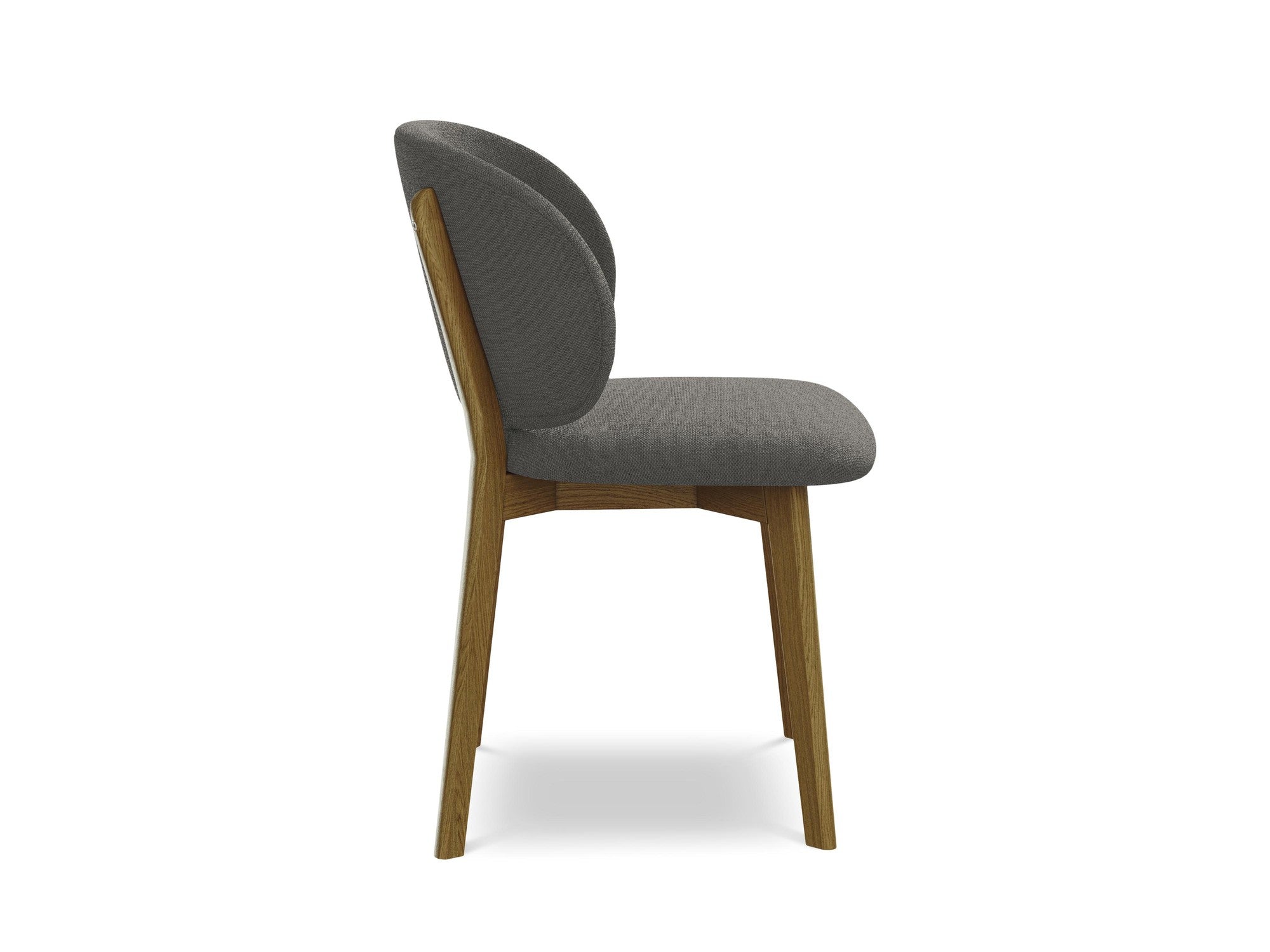 PAHOA Chair in Dark Gray with Beech Base