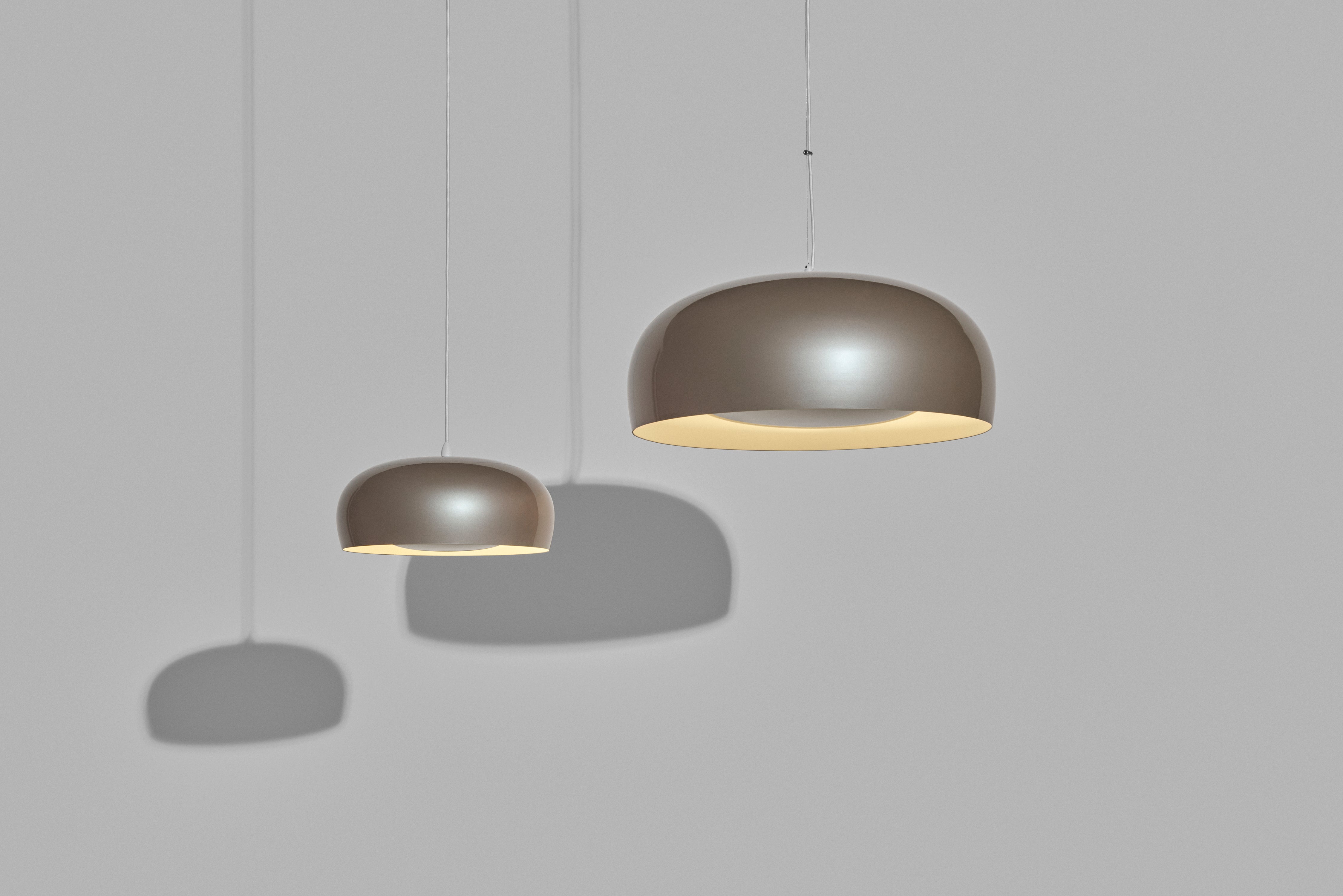 Lampa wisząca BRUSH szary