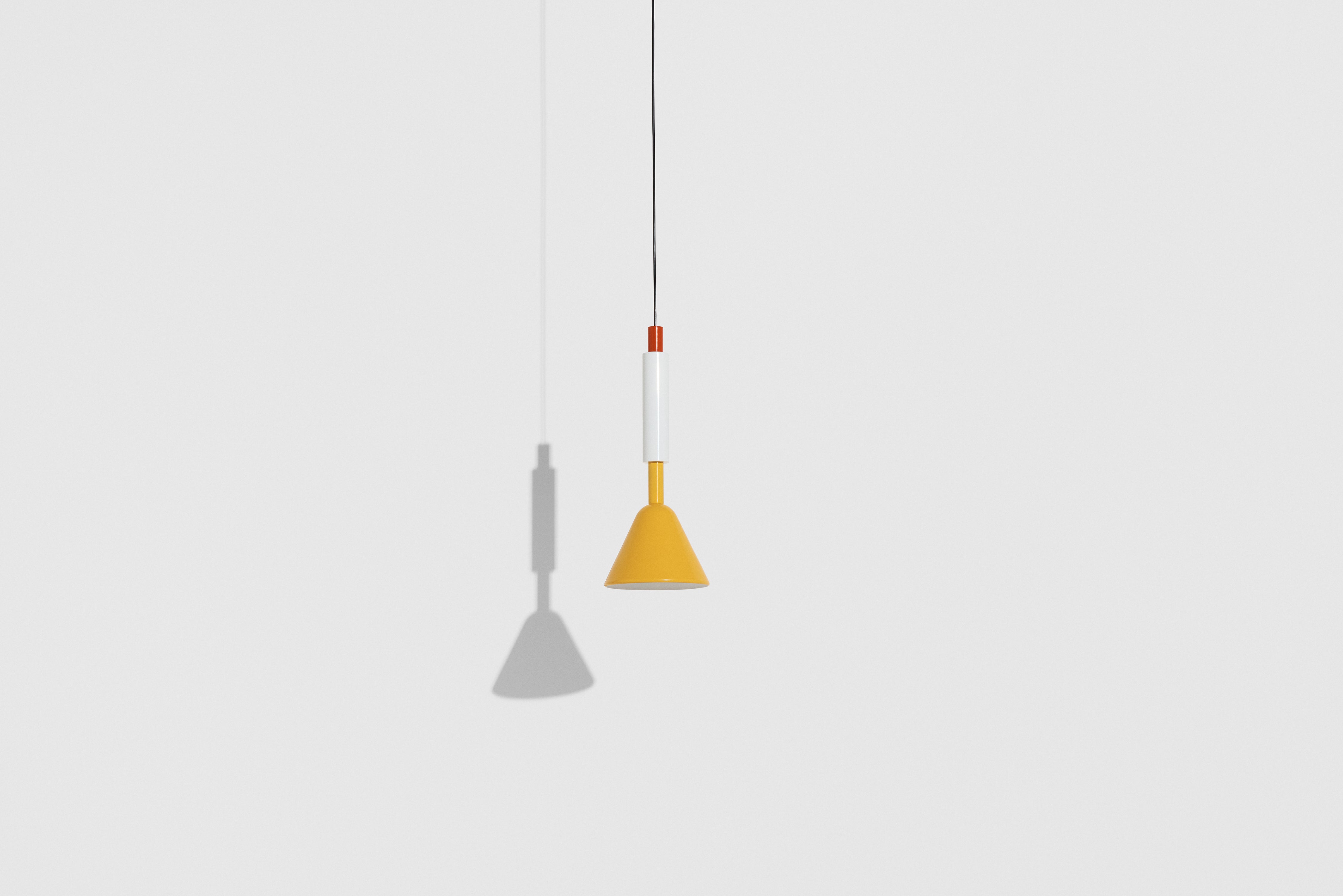 Závesná lampa PYL žltá
