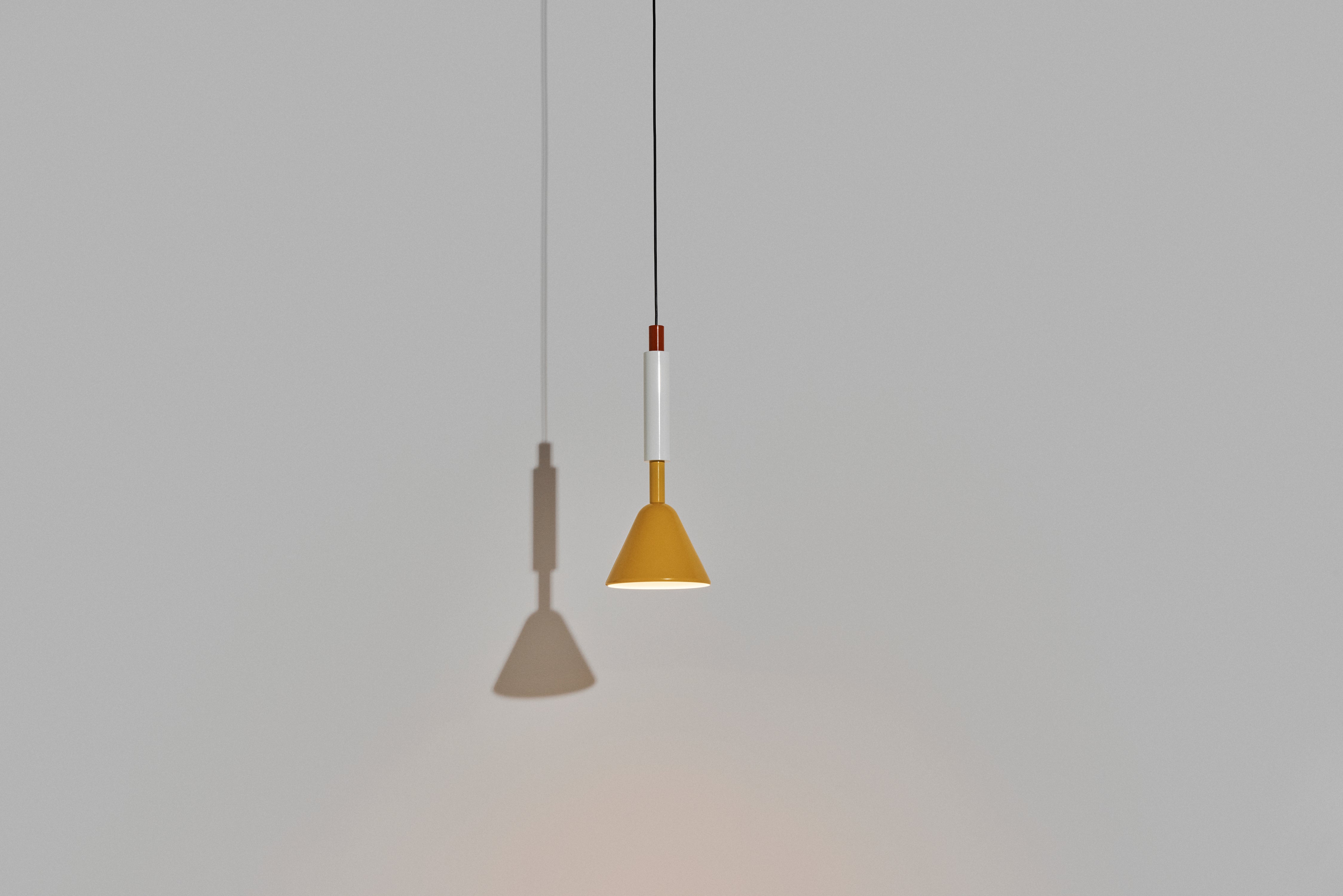 Závesná lampa PYL žltá