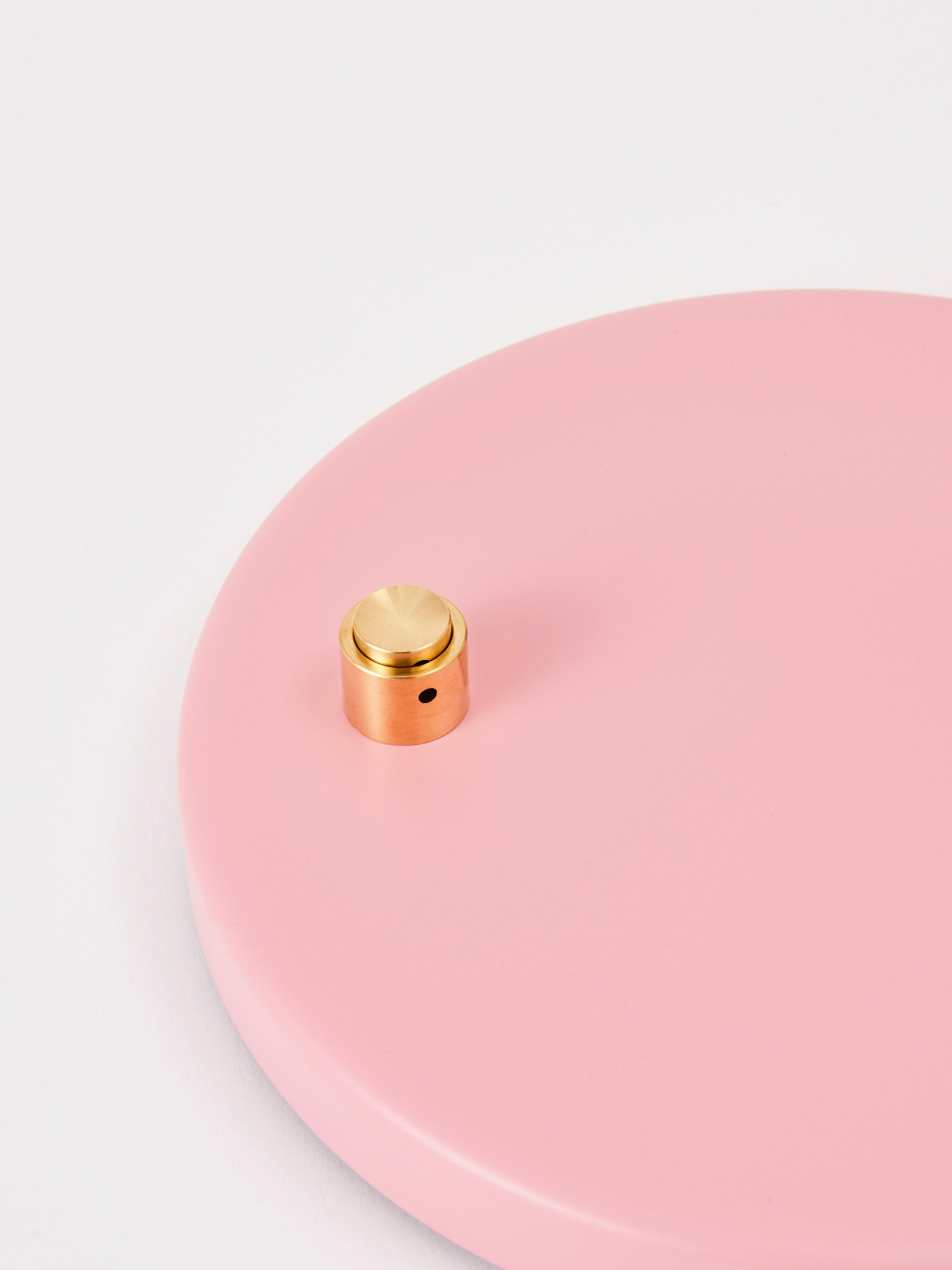 Petite Machine table lamp light pink