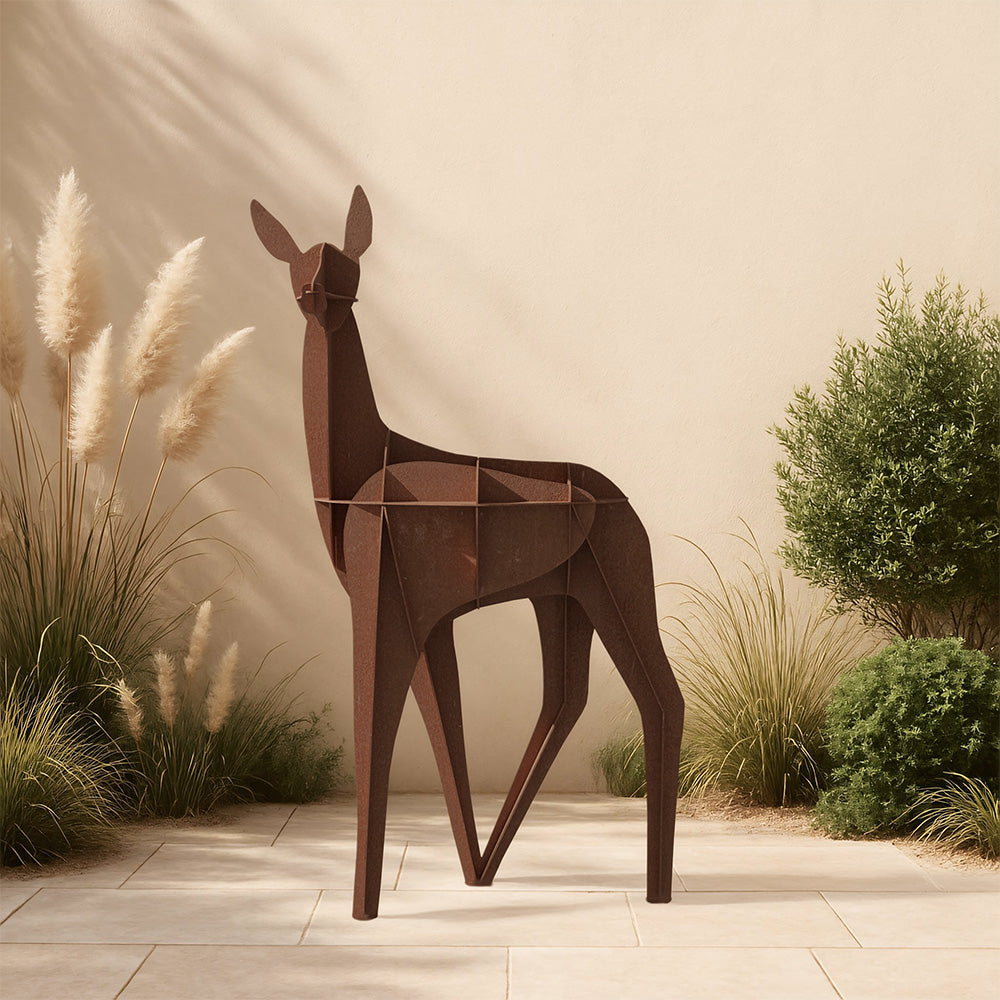 Konsola ogrodowa CALLISTO stal cortenowska
