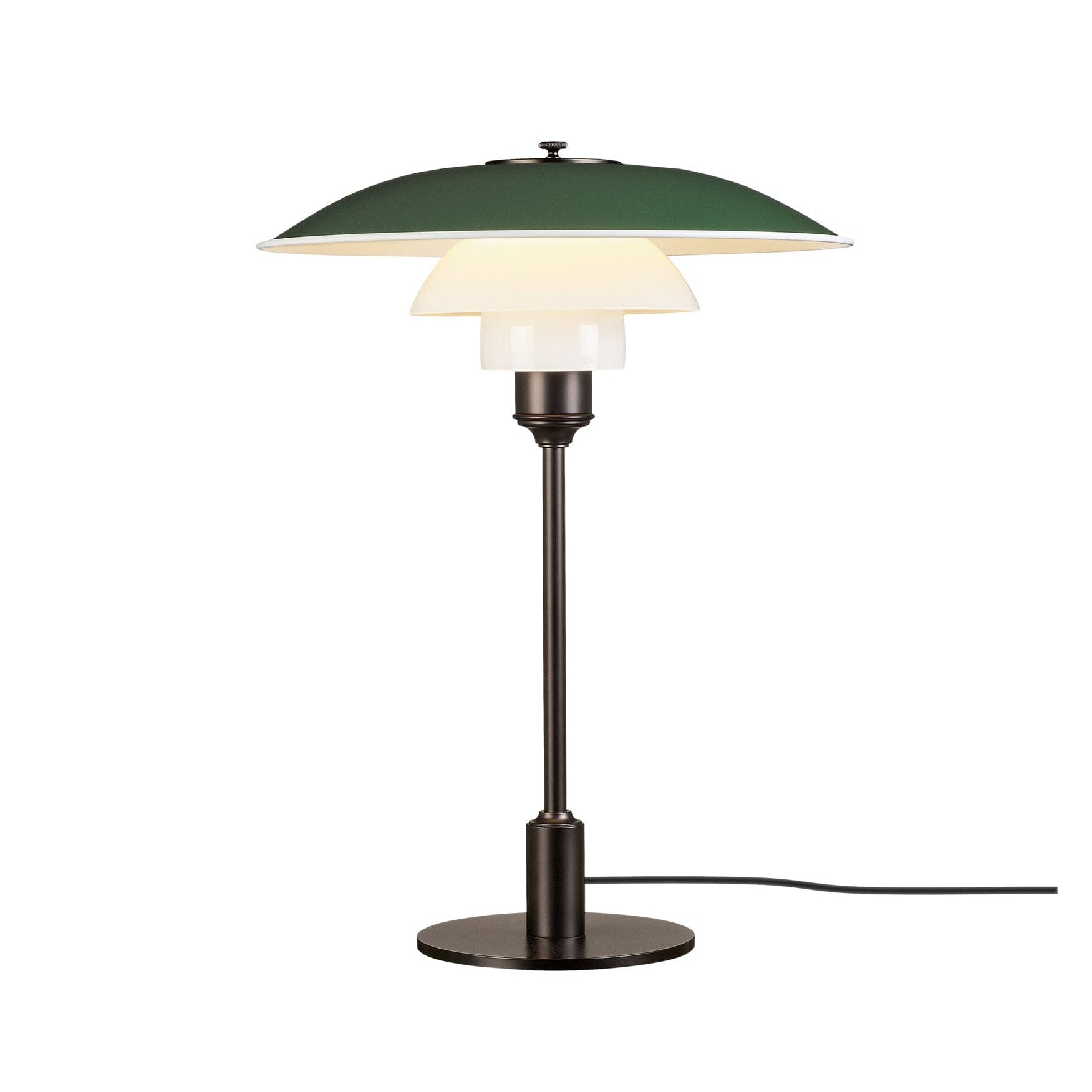 Stolná lampa PH 3½-2½ zelená