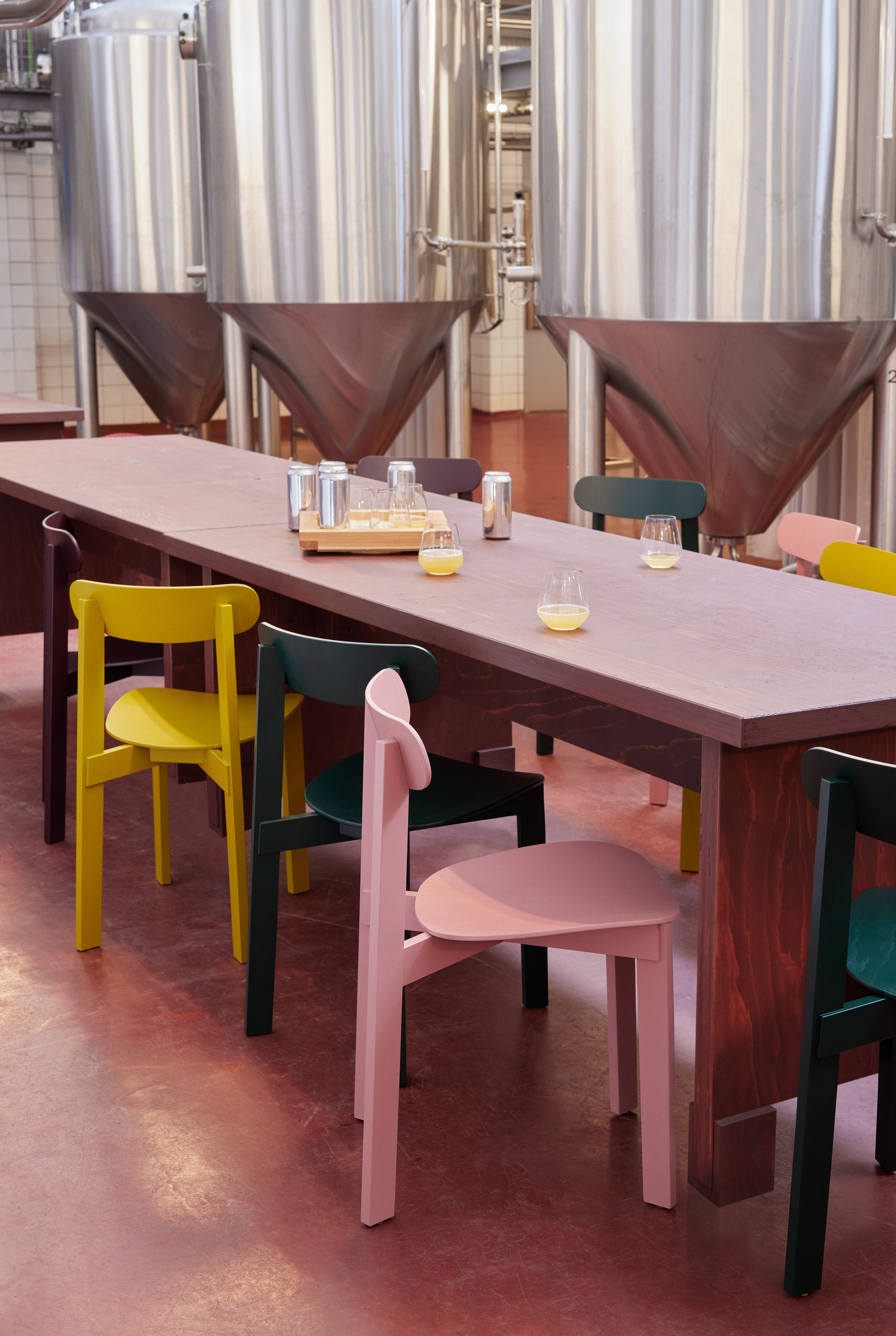 Stolička BONDI zelená