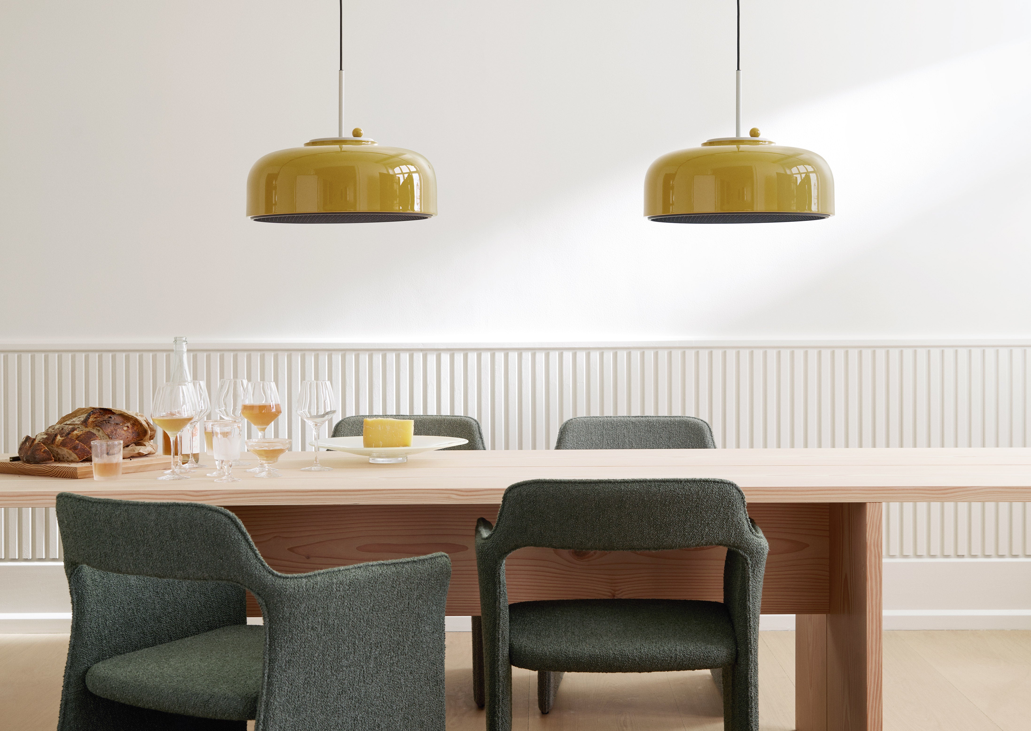 Lampa PODGY žltá