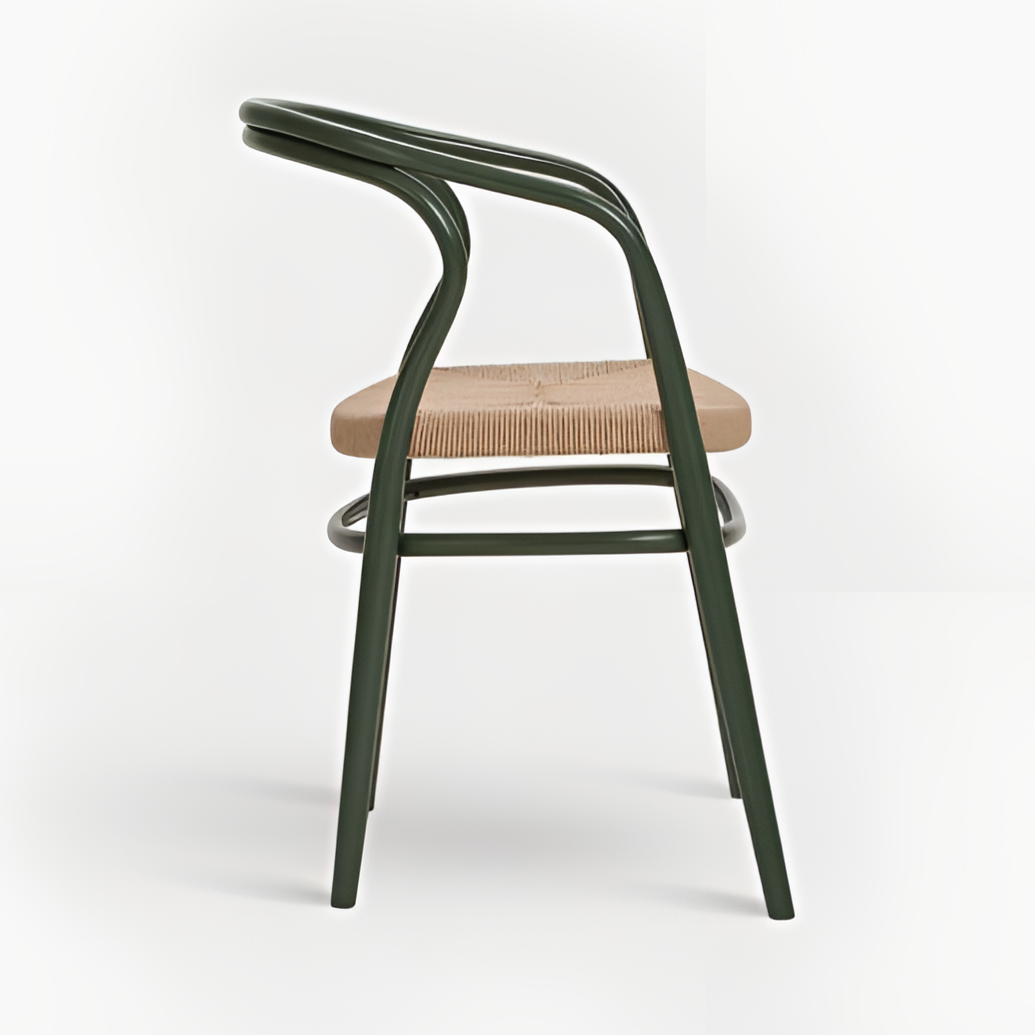 Nodo Corda B-1404 chair beech wood with a braided seat