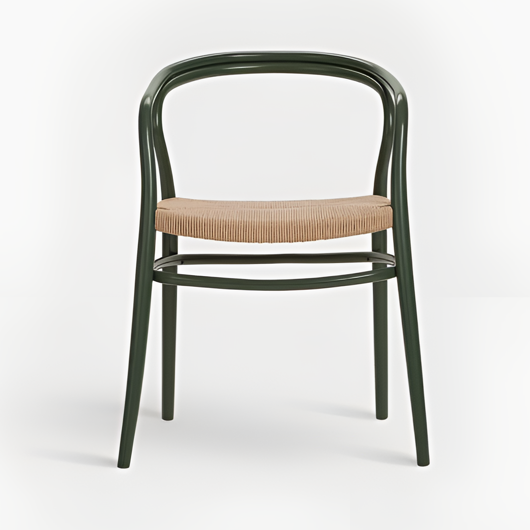 Nodo Corda B-1404 chair beech wood with a braided seat