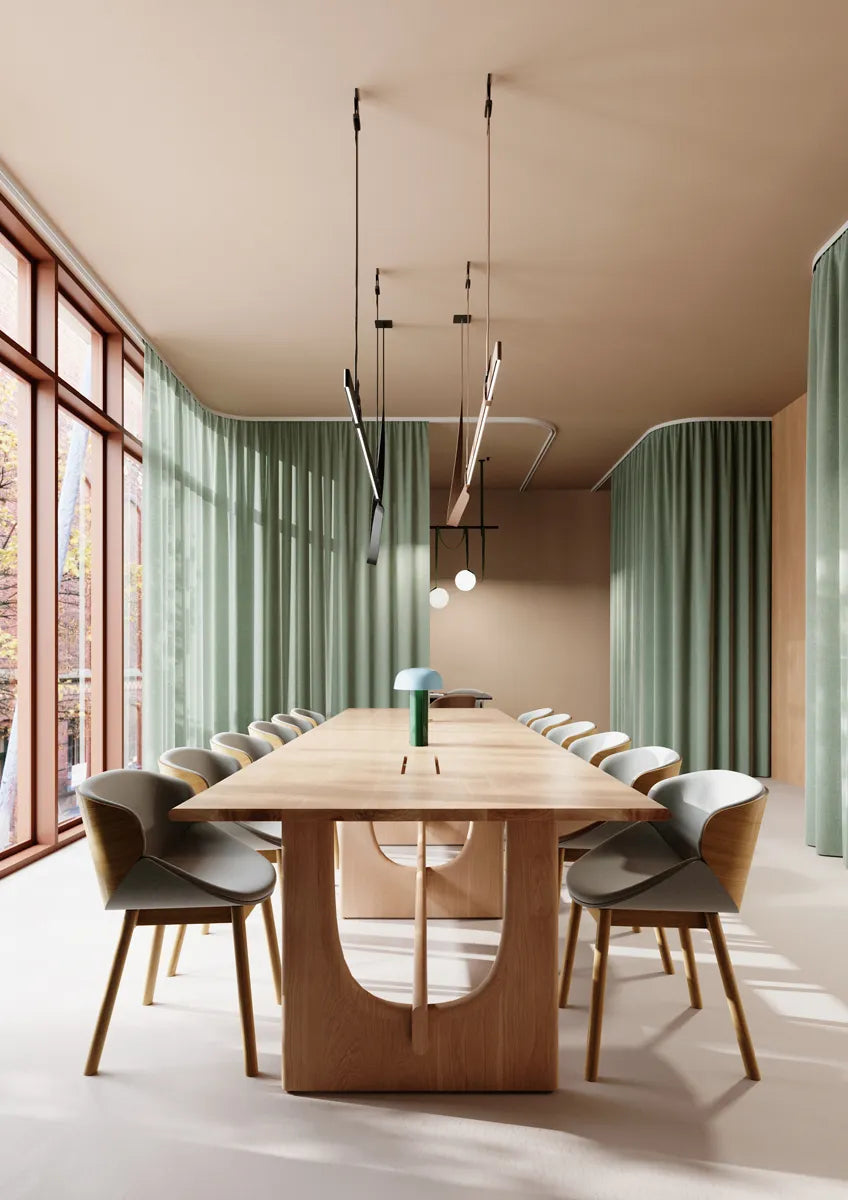 Conference table sund oak wood