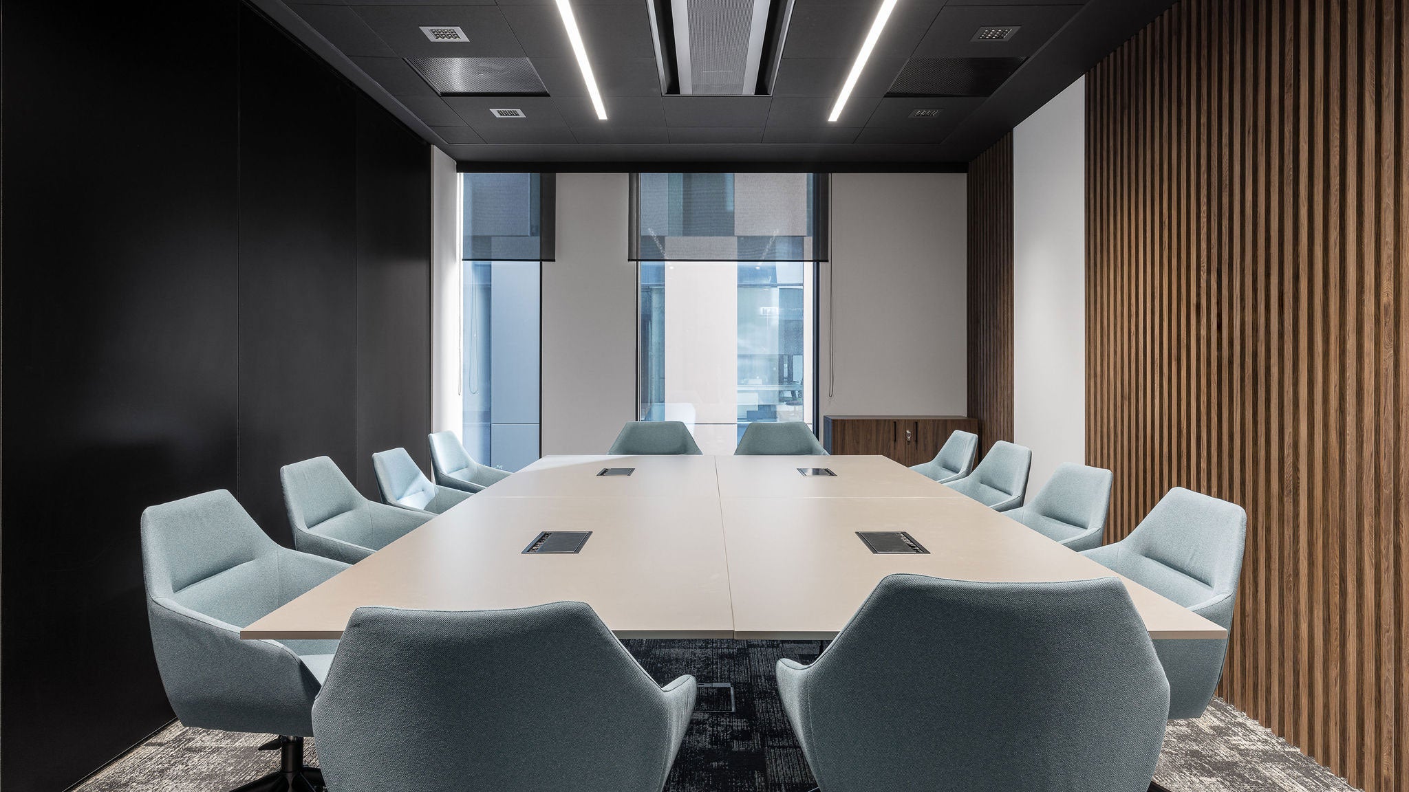 A-5055 TUK UPHOLESTED TUC office chair