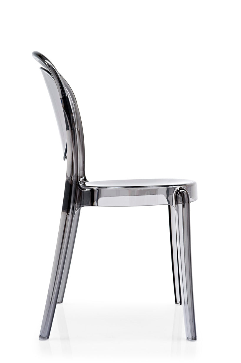 PARISIENNE Chair Gray Transparent