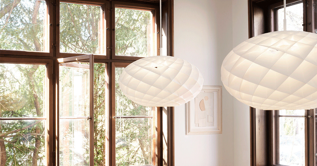 PATERA OVAL White Pendant Lamp